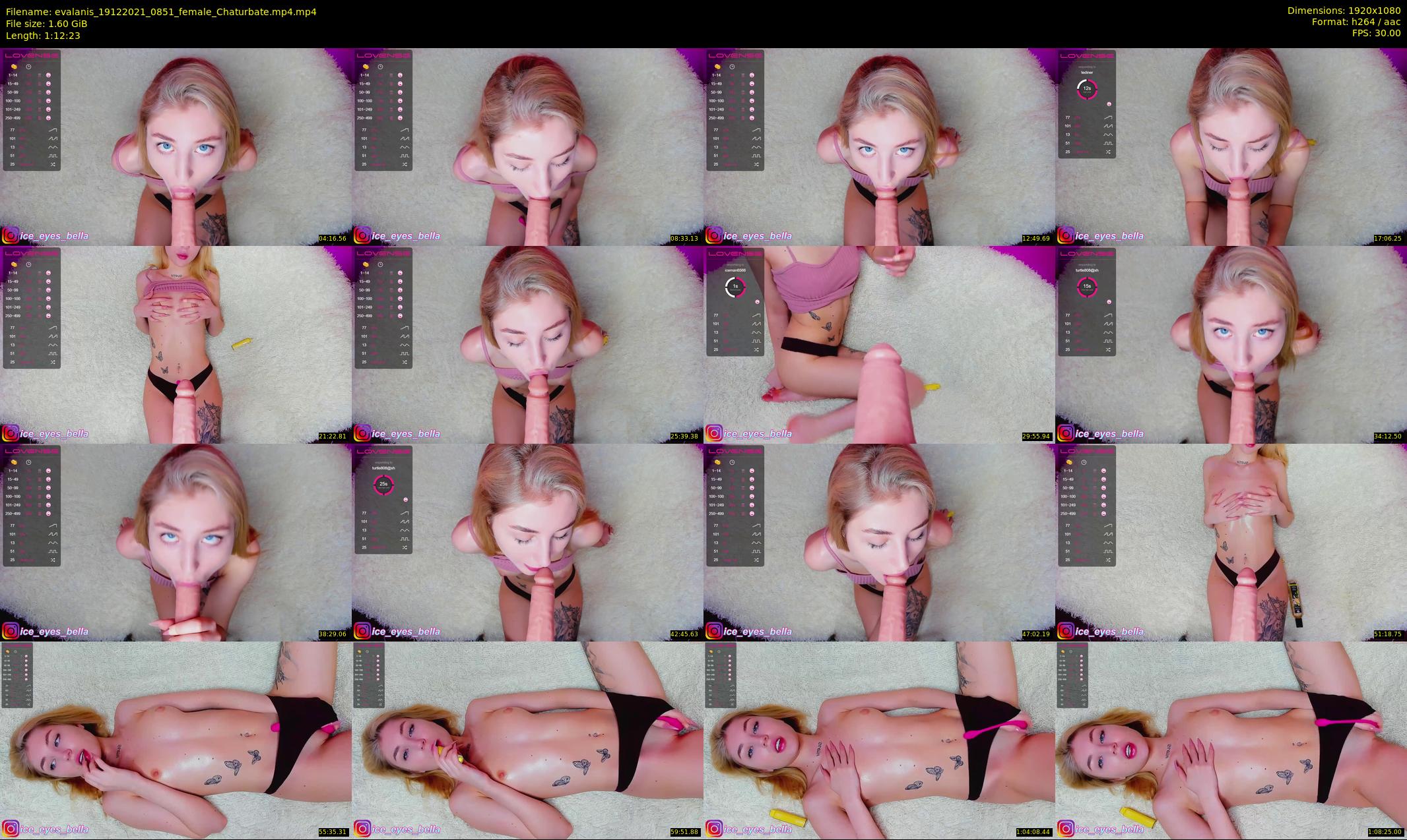 evalanis — 73 minute Chaturbate couple cam show recording, 1080p, Dec 19, 2021
