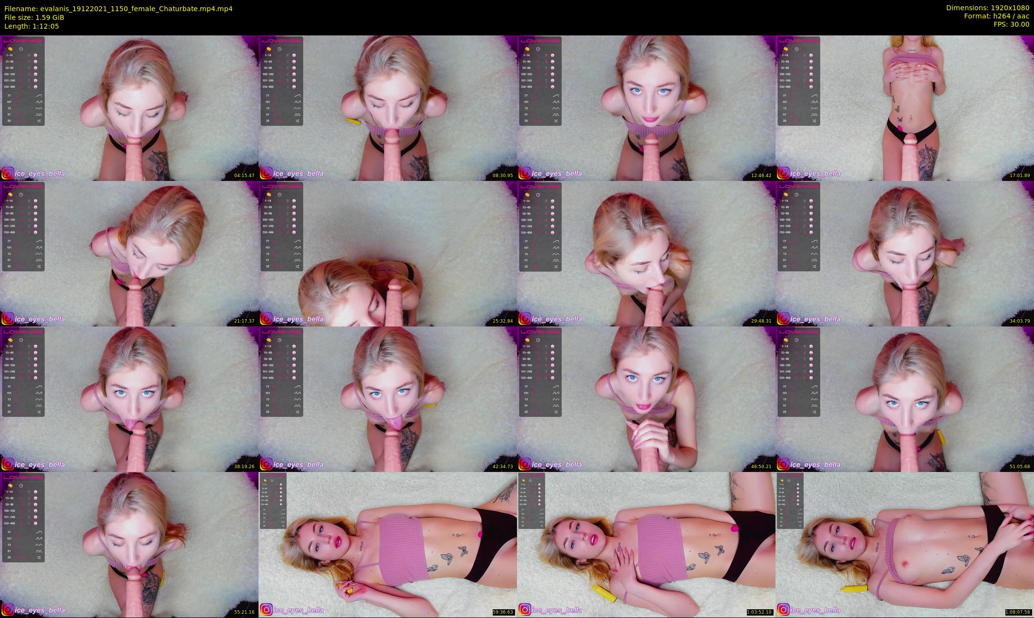 evalanis — 73 minute Chaturbate couple cam show recording, 1080p, Dec 19, 2021