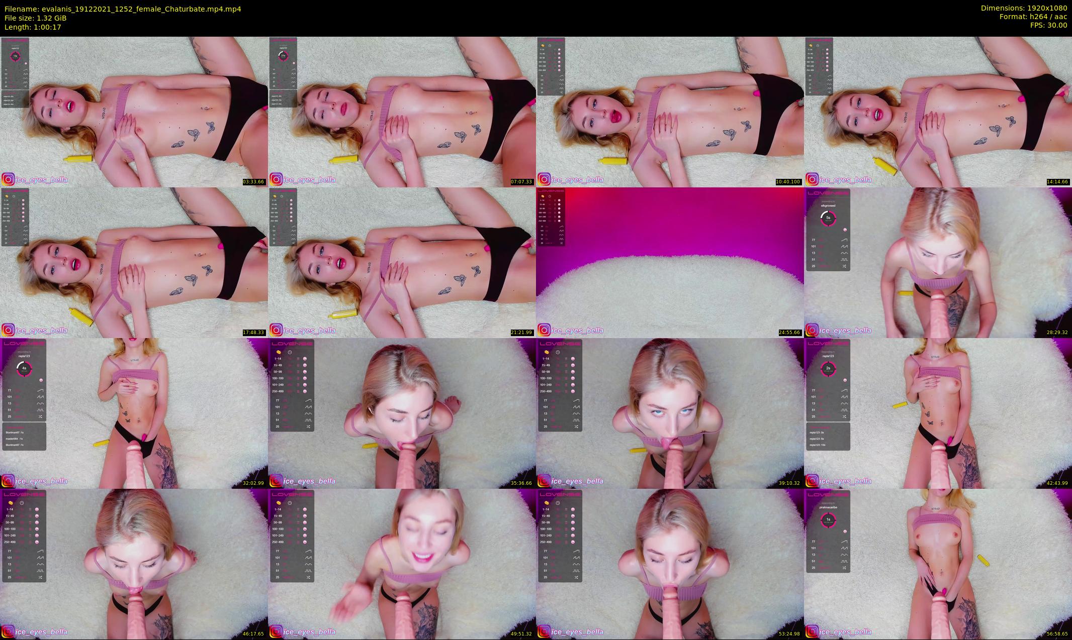 evalanis — 61 minute Chaturbate couple cam show recording, 1080p, Dec 19, 2021