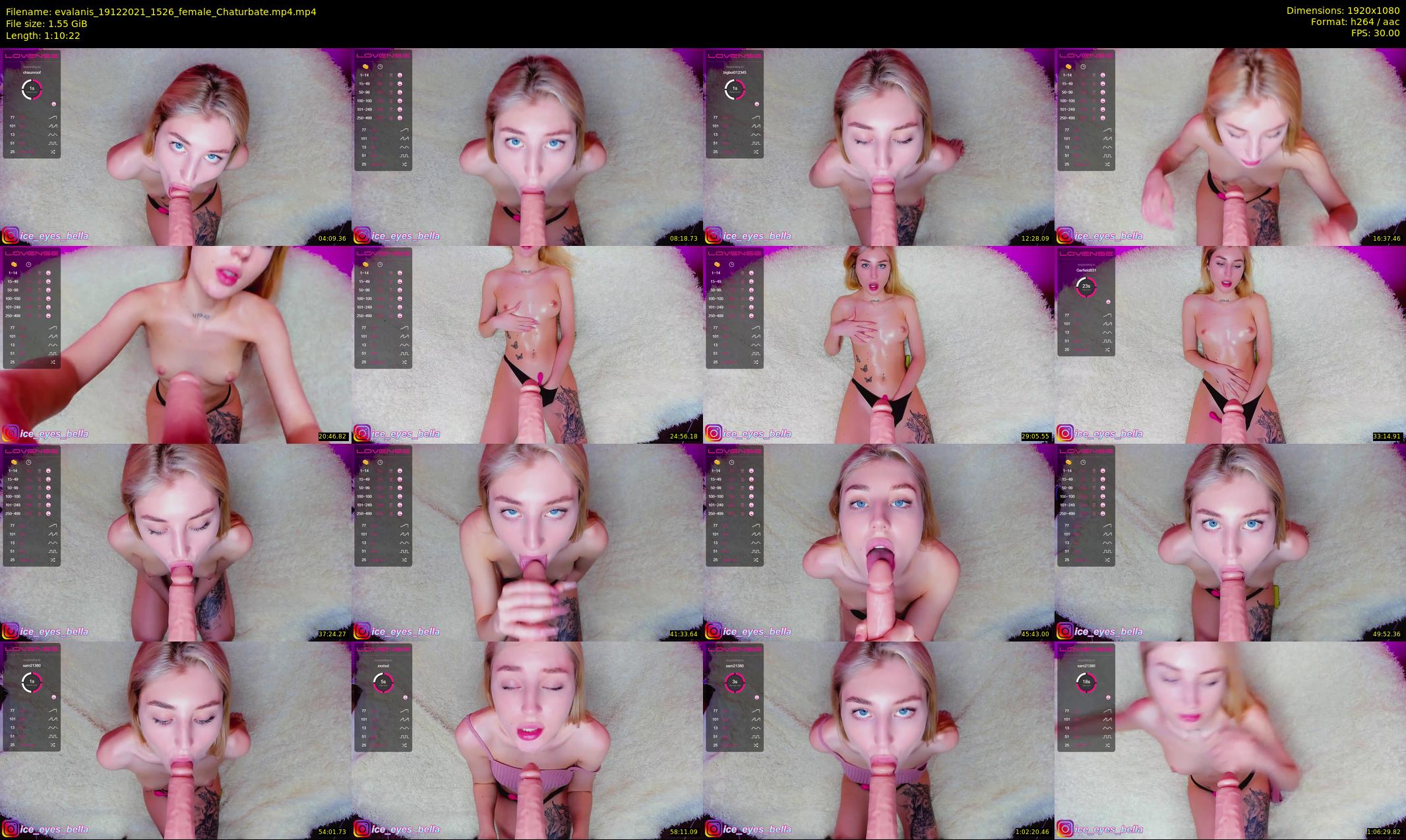 evalanis — 71 minute Chaturbate couple cam show recording, 1080p, Dec 19, 2021