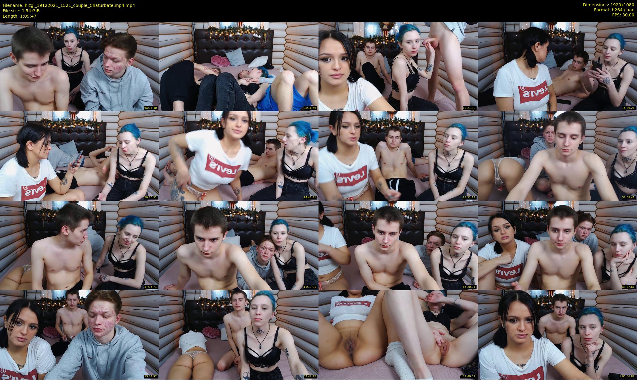 hizgi — 70 minute Chaturbate couple cam show recording, 1080p, Dec 19, 2021