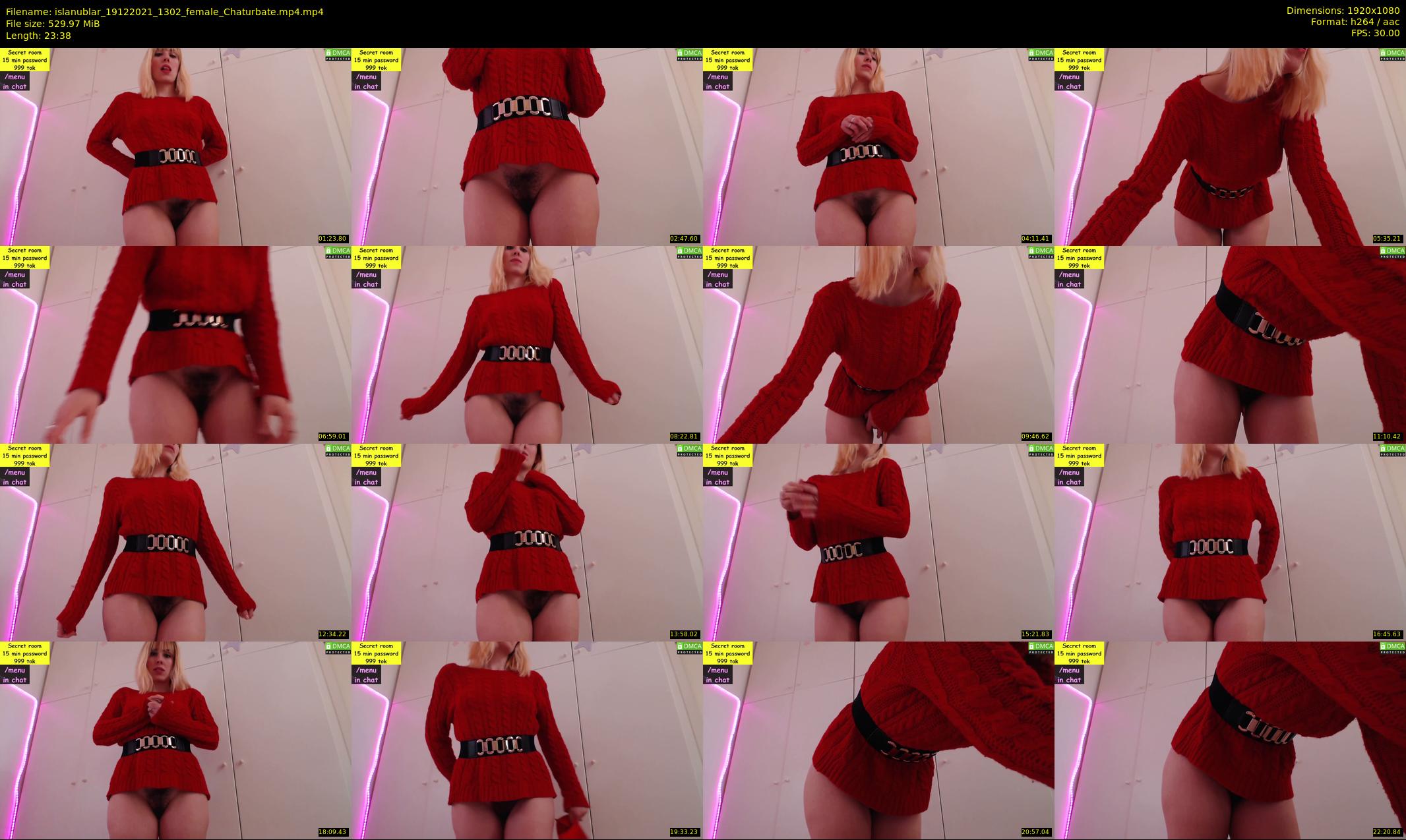 islanublar — 24 minute Chaturbate female cam show recording, 1080p, Dec 19, 2021