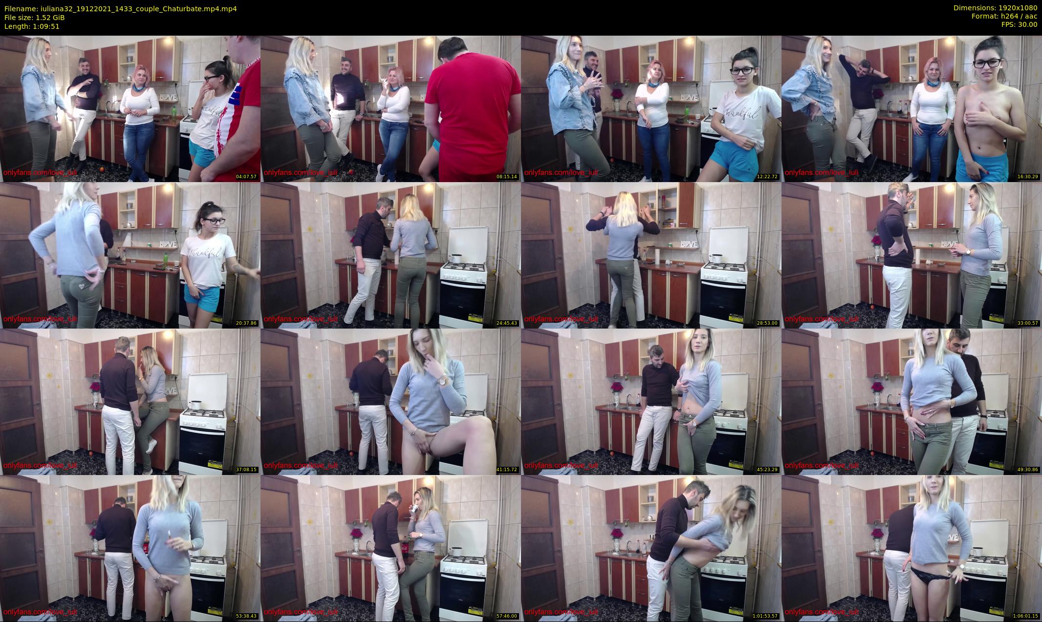iuliana32 — 70 minute Chaturbate couple cam show recording, 1080p, Dec 19, 2021
