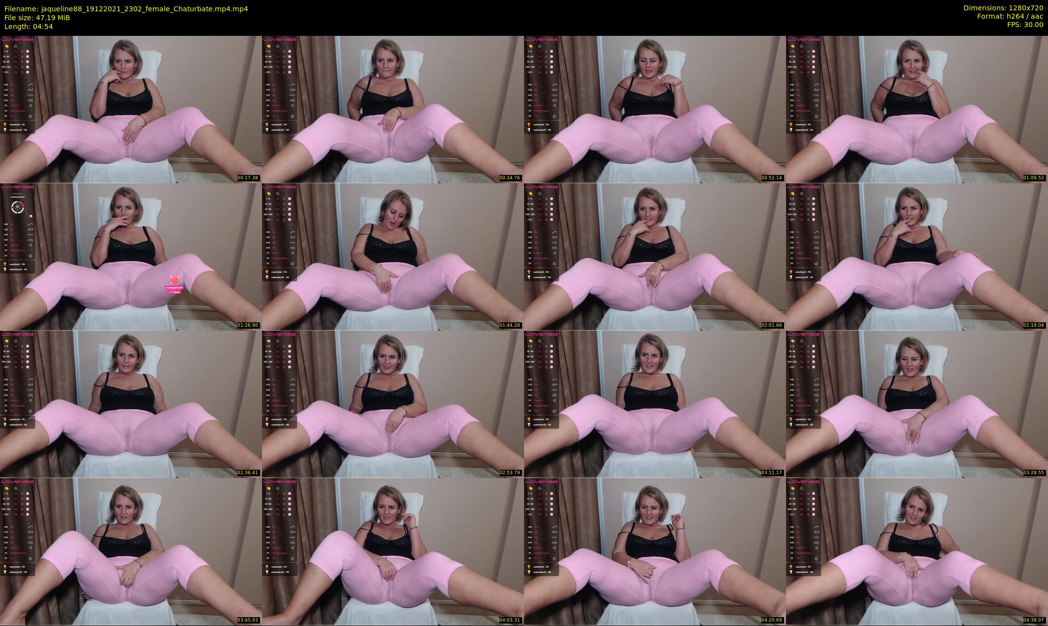 jaqueline88 — 5 minute Chaturbate female cam show recording, 720p, Dec 19, 2021