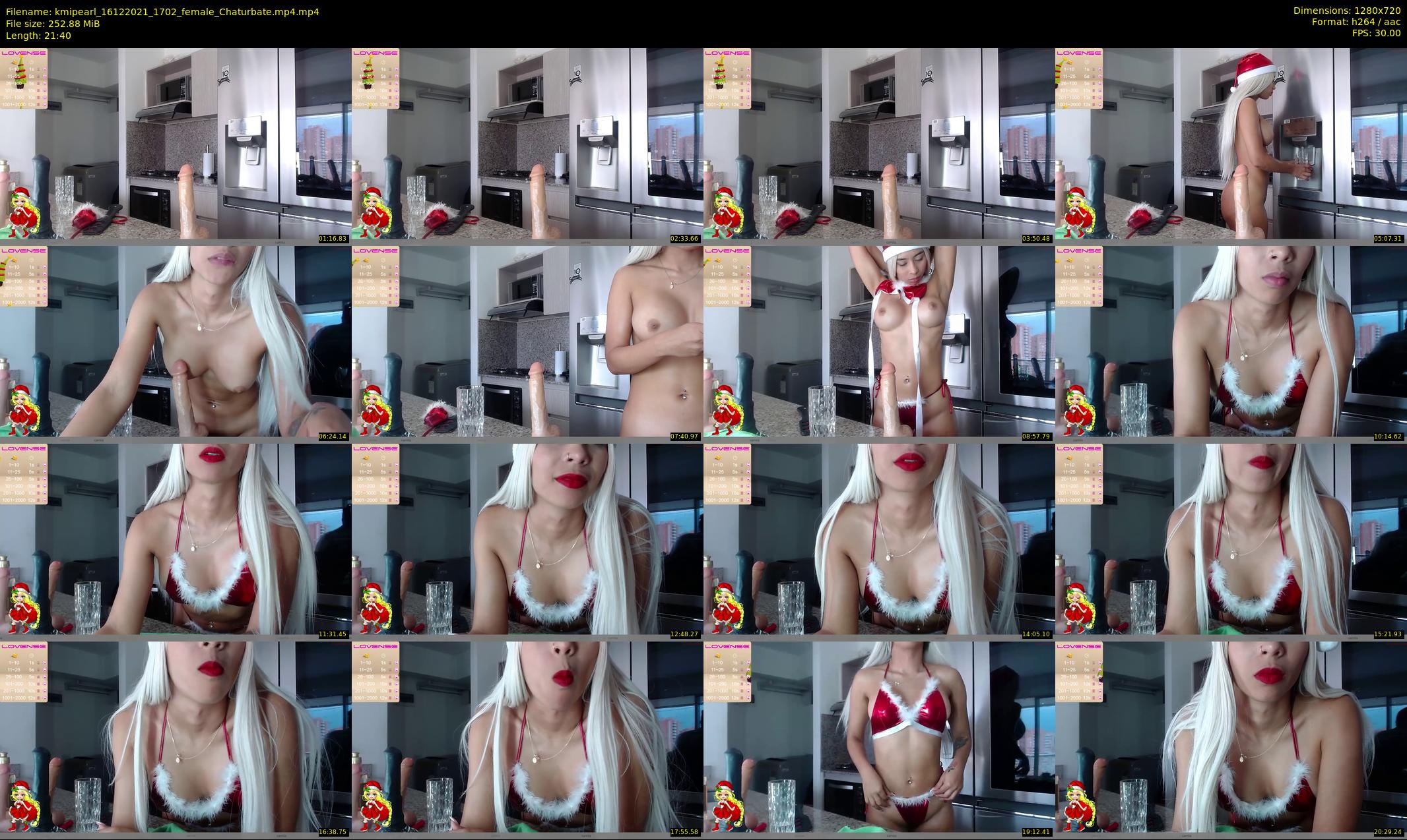 kmipearl — 22 minute Chaturbate female cam show recording, 720p, Dec 16, 2021