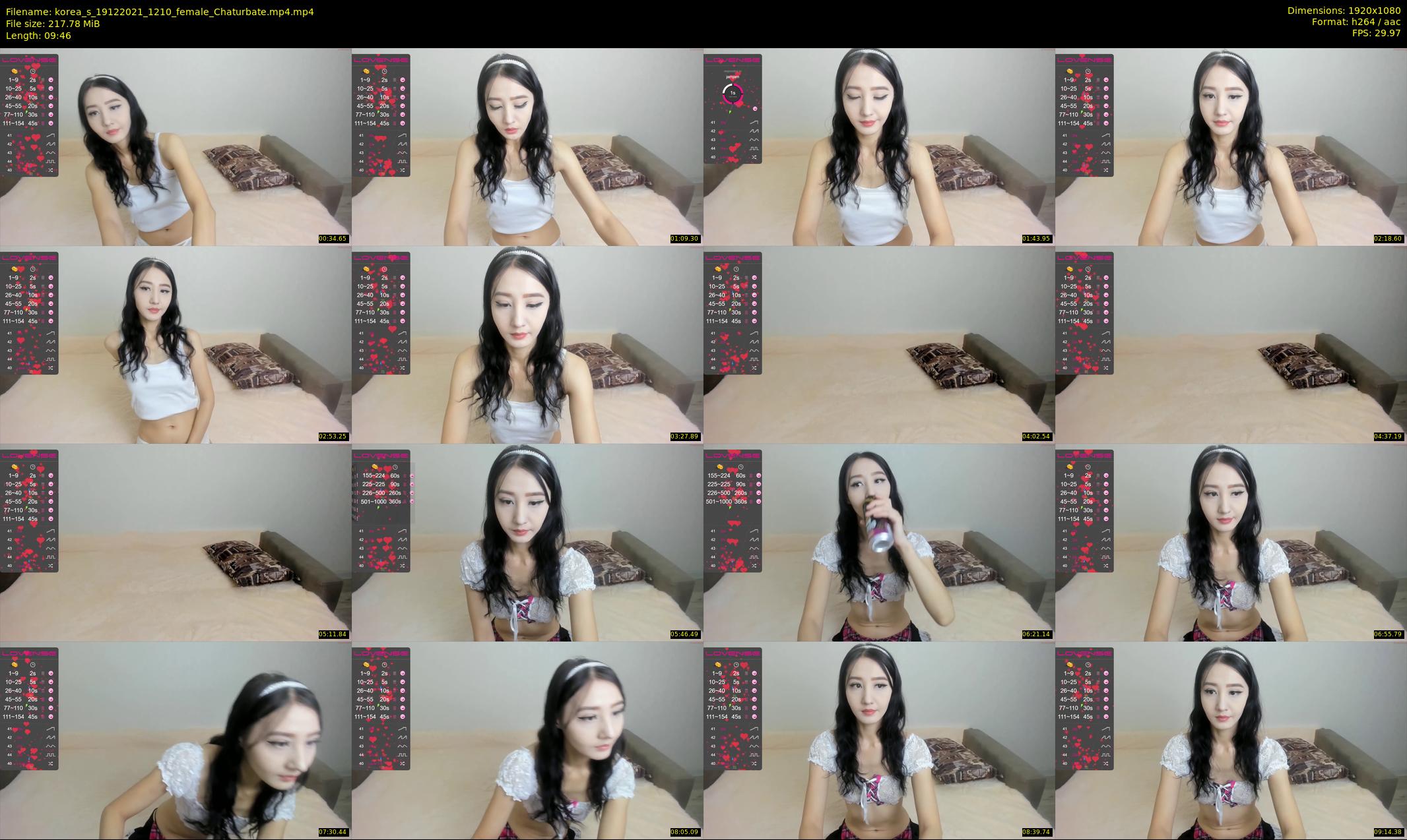 korea_s — 10 minute Chaturbate female cam show recording, 1080p, Dec 19, 2021