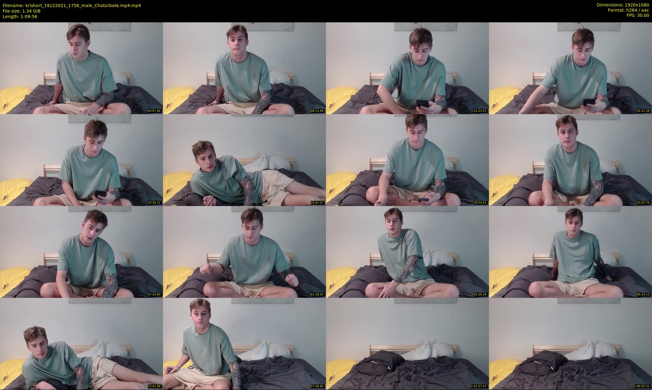 krishort — 70 minute Chaturbate male cam show recording, 1080p, Dec 19, 2021