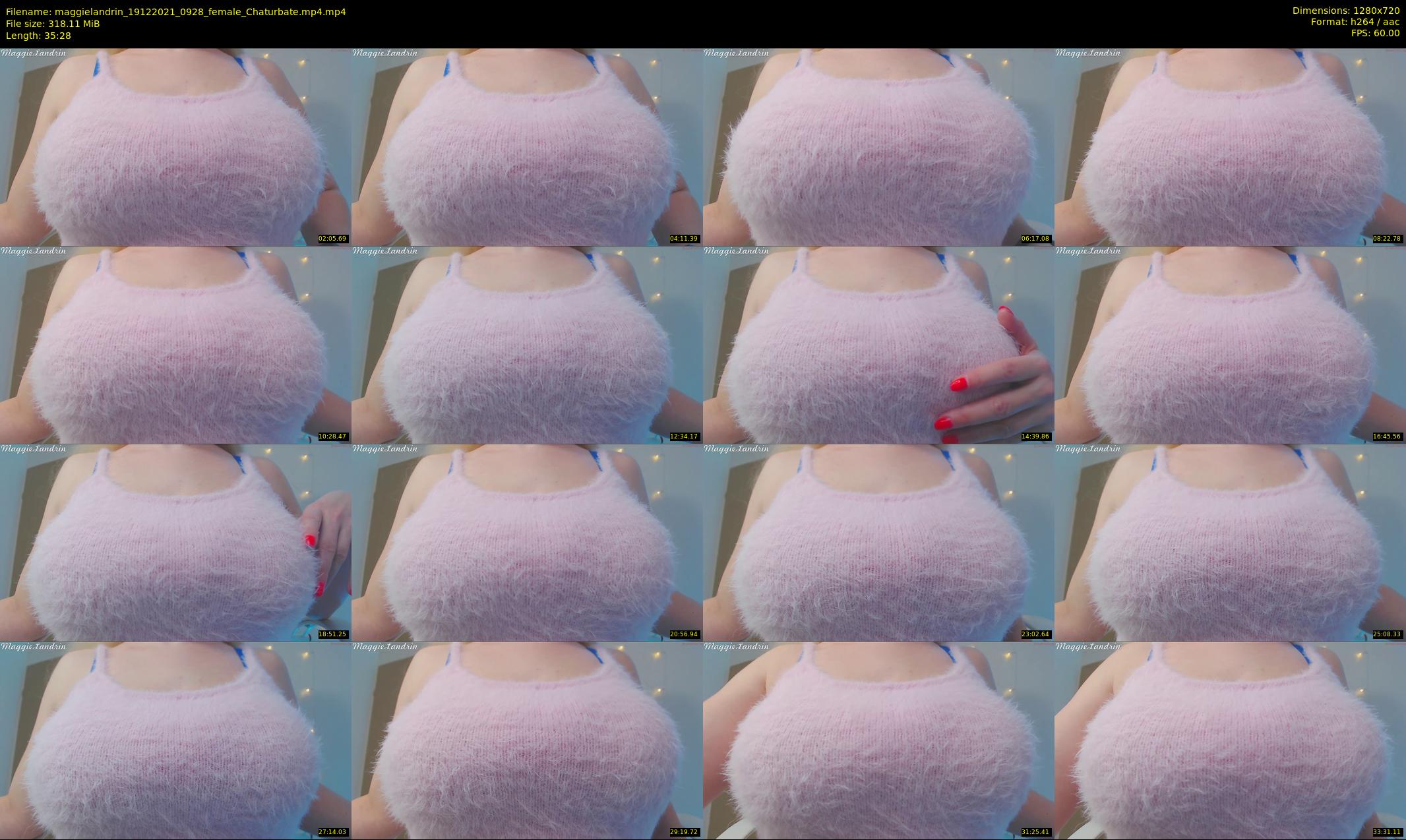 maggielandrin — 36 minute Chaturbate female cam show recording, 720p, Dec 19, 2021