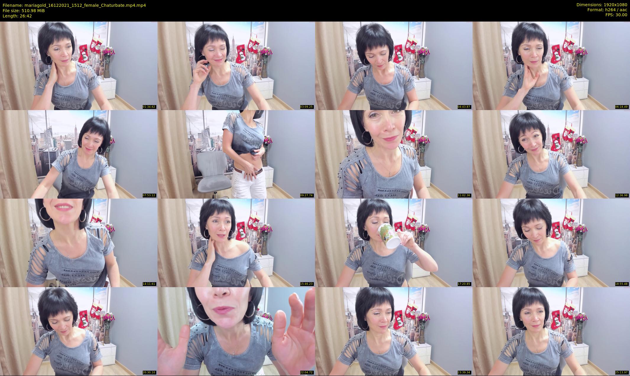 mariagold — 27 minute Chaturbate female cam show recording, 1080p, Dec 16, 2021
