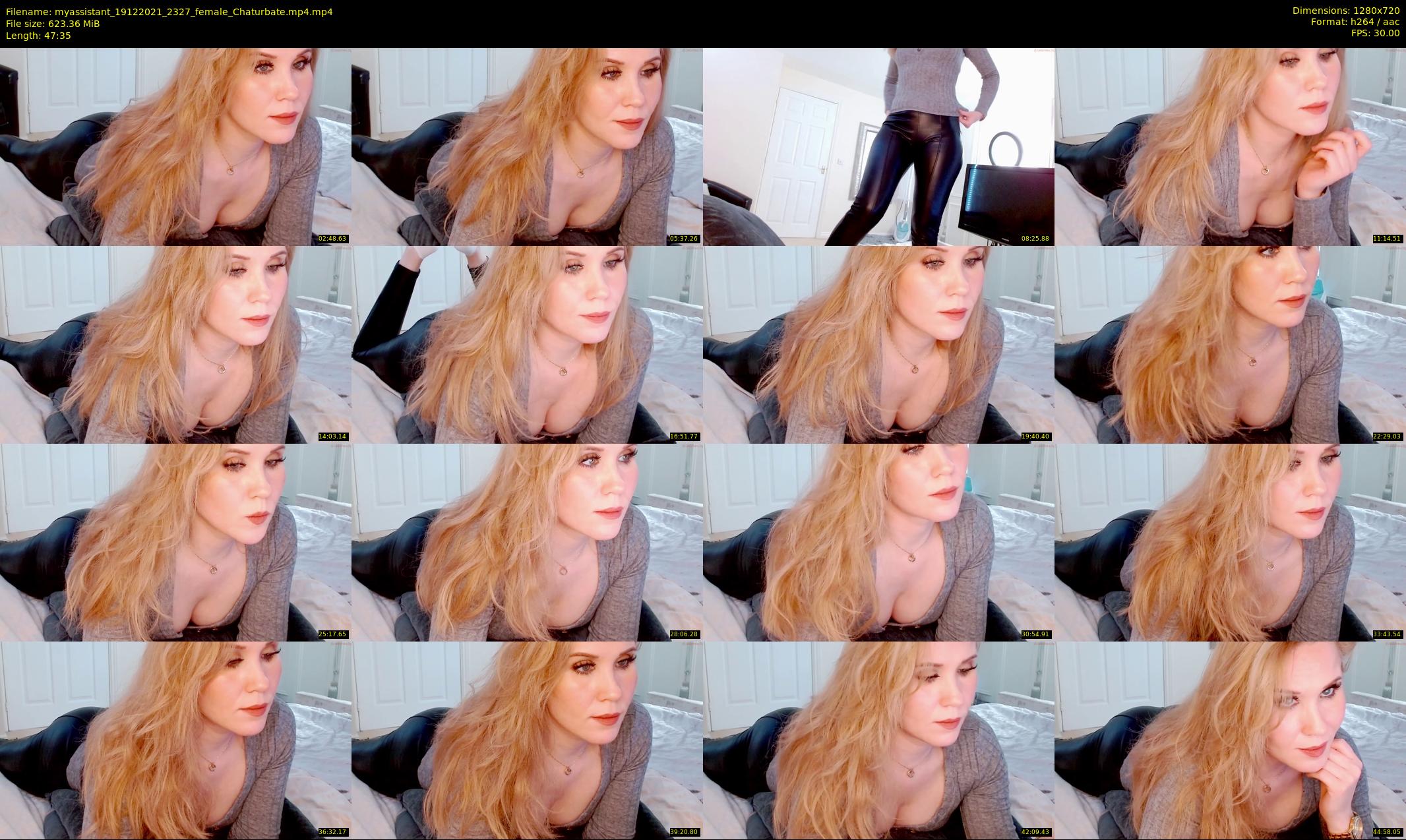 myassistant — 48 minute Chaturbate female cam show recording, 720p, Dec 19, 2021