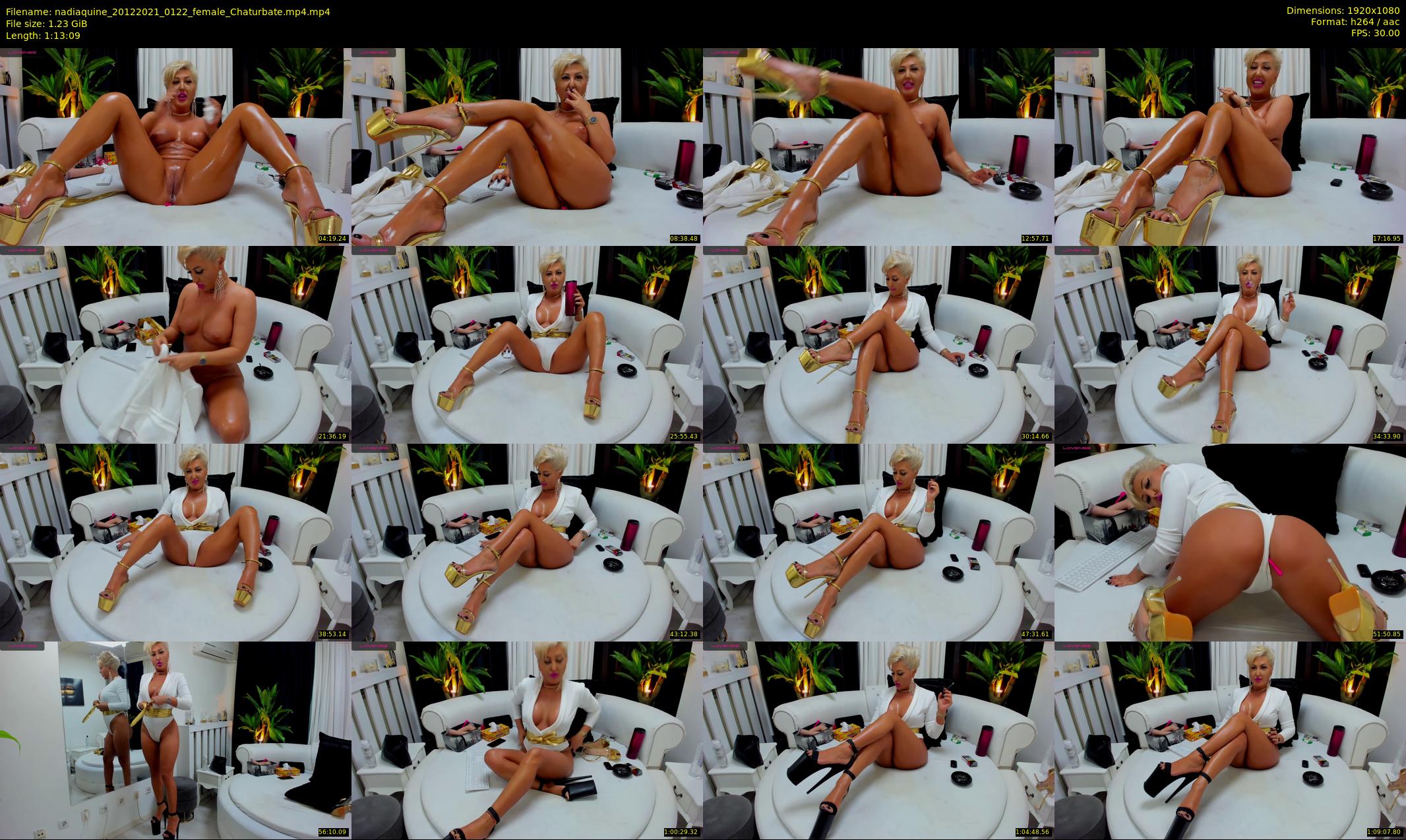 nadiaquine — 74 minute Chaturbate female cam show recording, 1080p, Dec 20, 2021