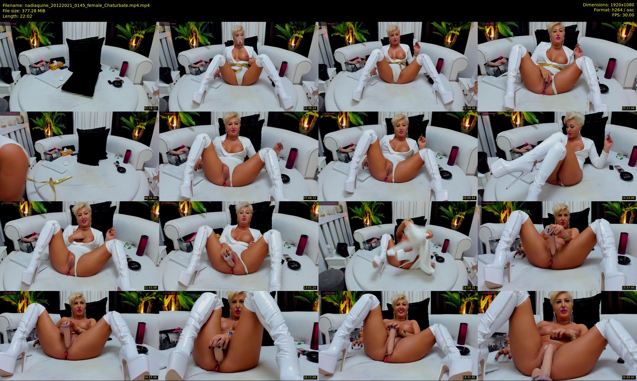 nadiaquine — 23 minute Chaturbate female cam show recording, 1080p, Dec 20, 2021