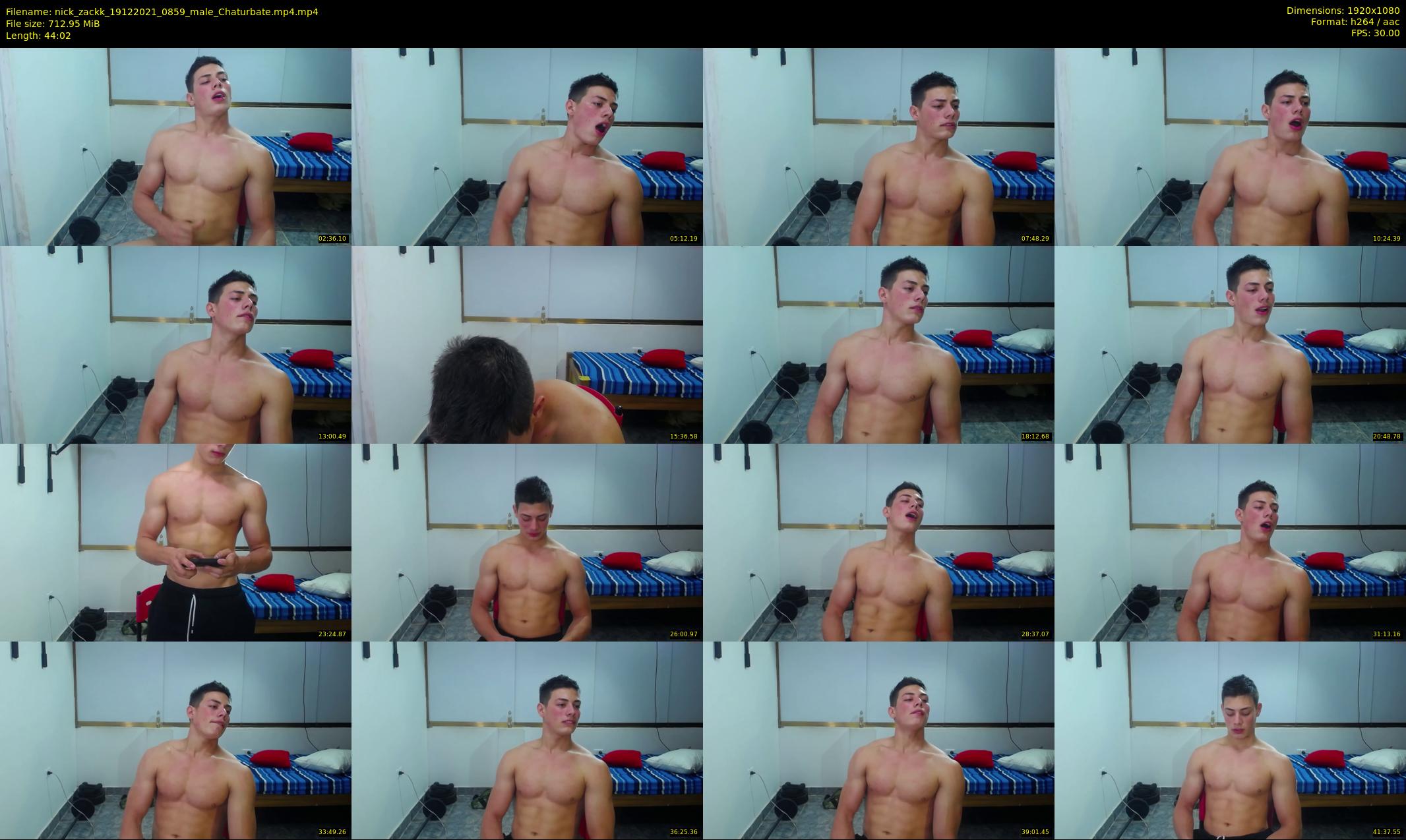 nick_zackk — 45 minute Chaturbate male cam show recording, 1080p, Dec 19, 2021