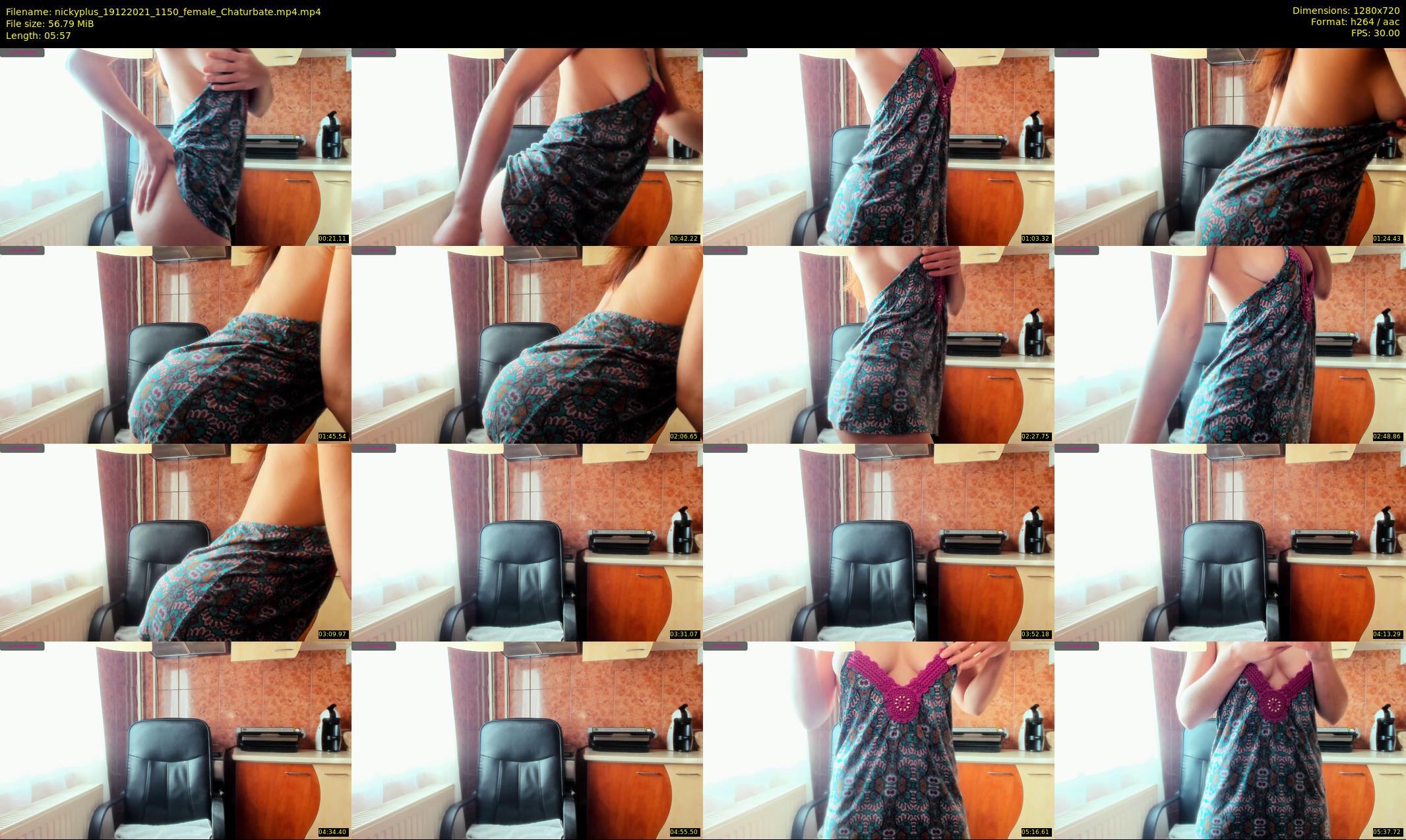 nickyplus — 6 minute Chaturbate couple cam show recording, 720p, Dec 19, 2021