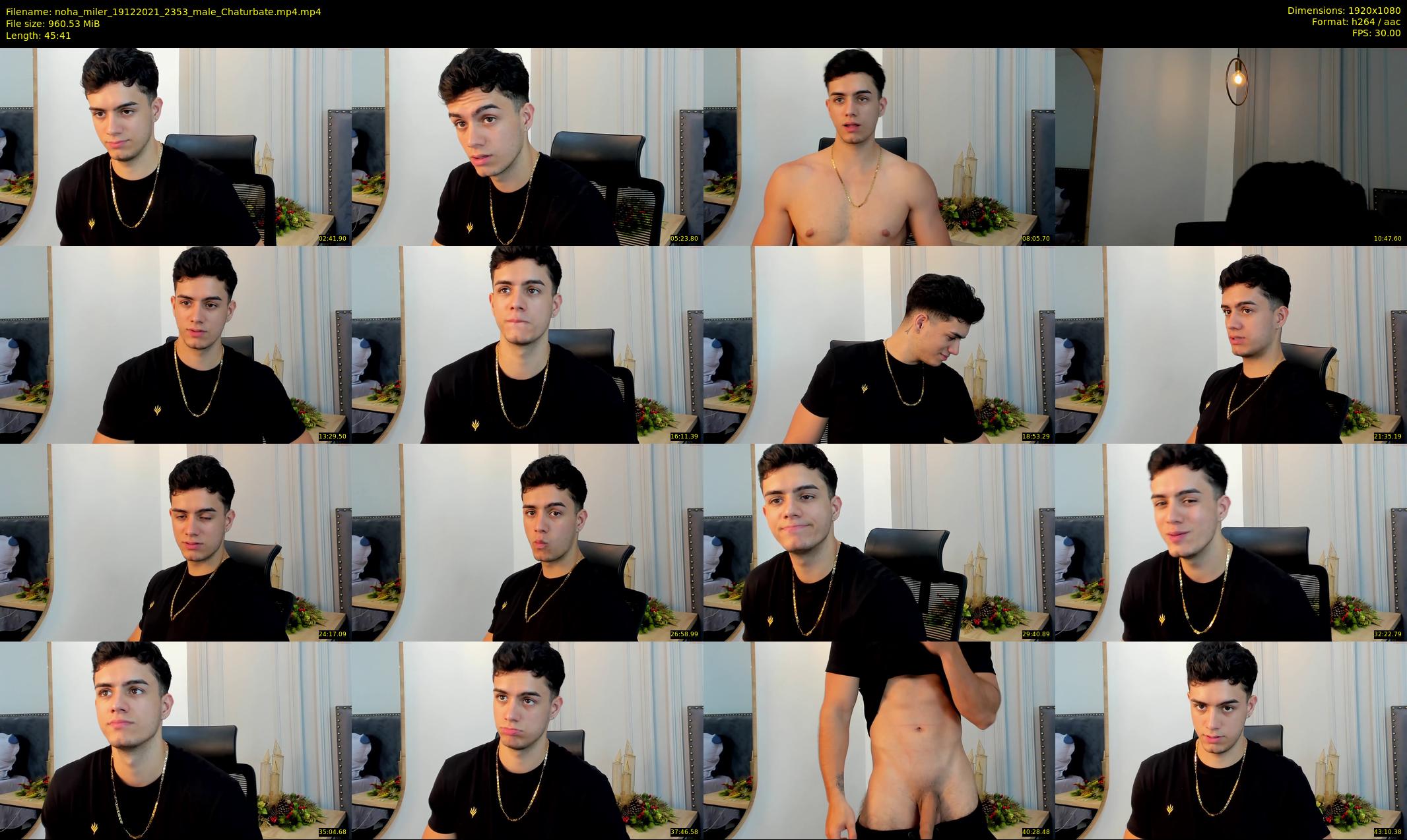 noha_miler — 46 minute Chaturbate male cam show recording, 1080p, Dec 19, 2021
