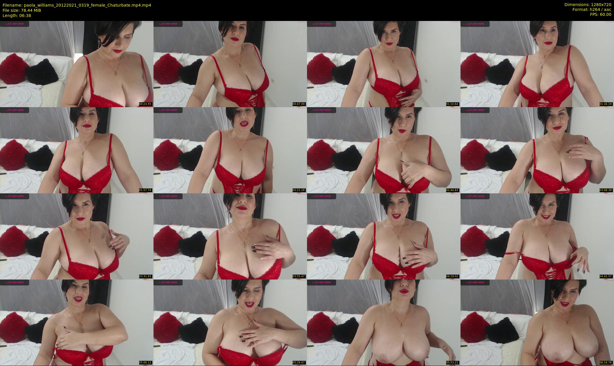 paola_williams — 7 minute Chaturbate female cam show recording, 720p, Dec 20, 2021