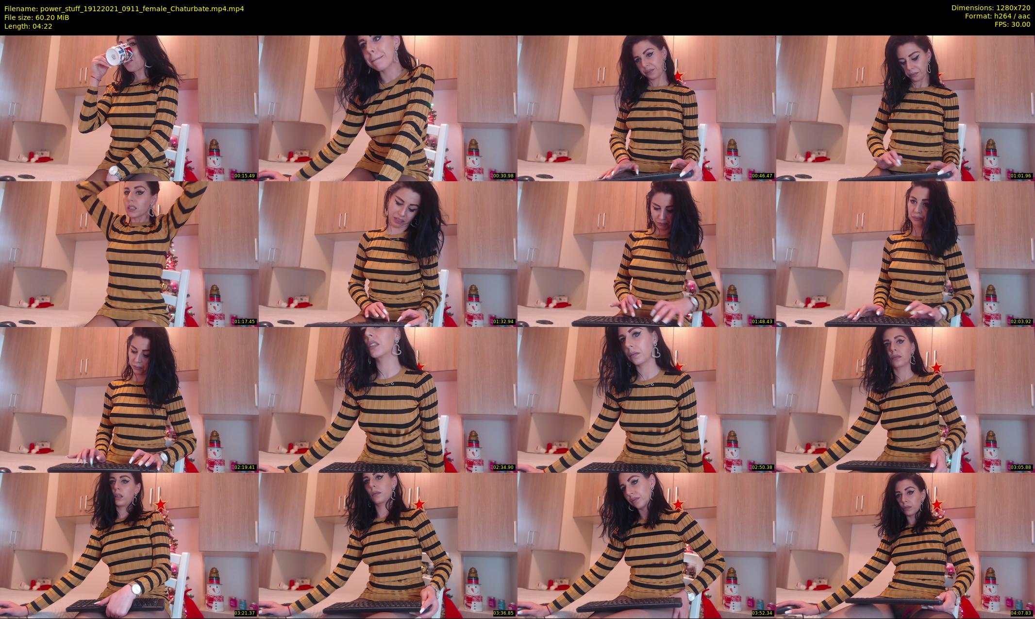 power_stuff — 5 minute Chaturbate female cam show recording, 720p, Dec 19, 2021