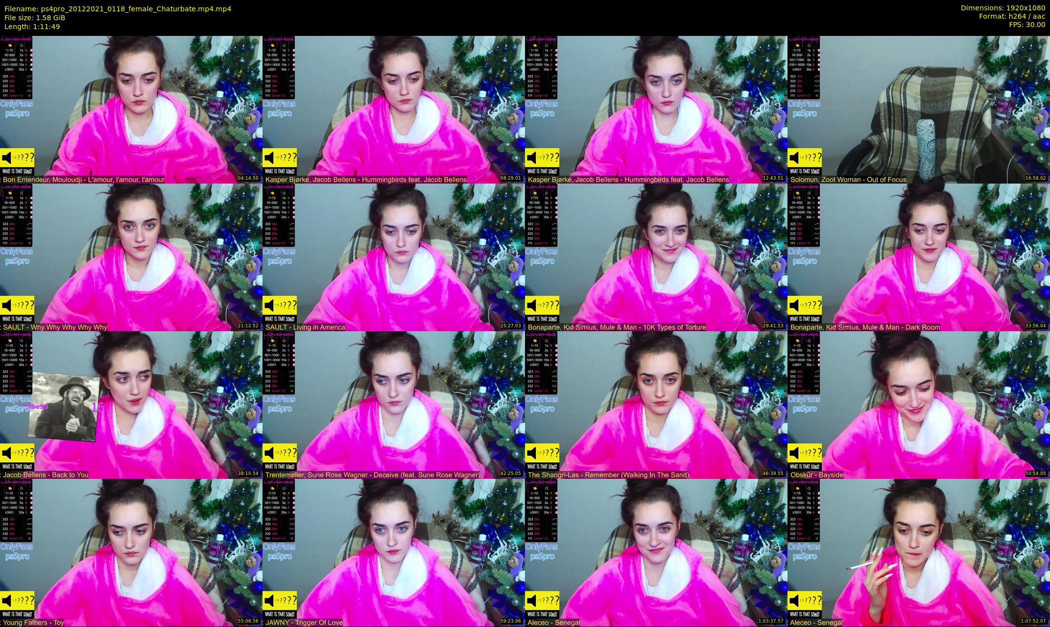 ps4pro — 72 minute Chaturbate female cam show recording, 1080p, Dec 20, 2021