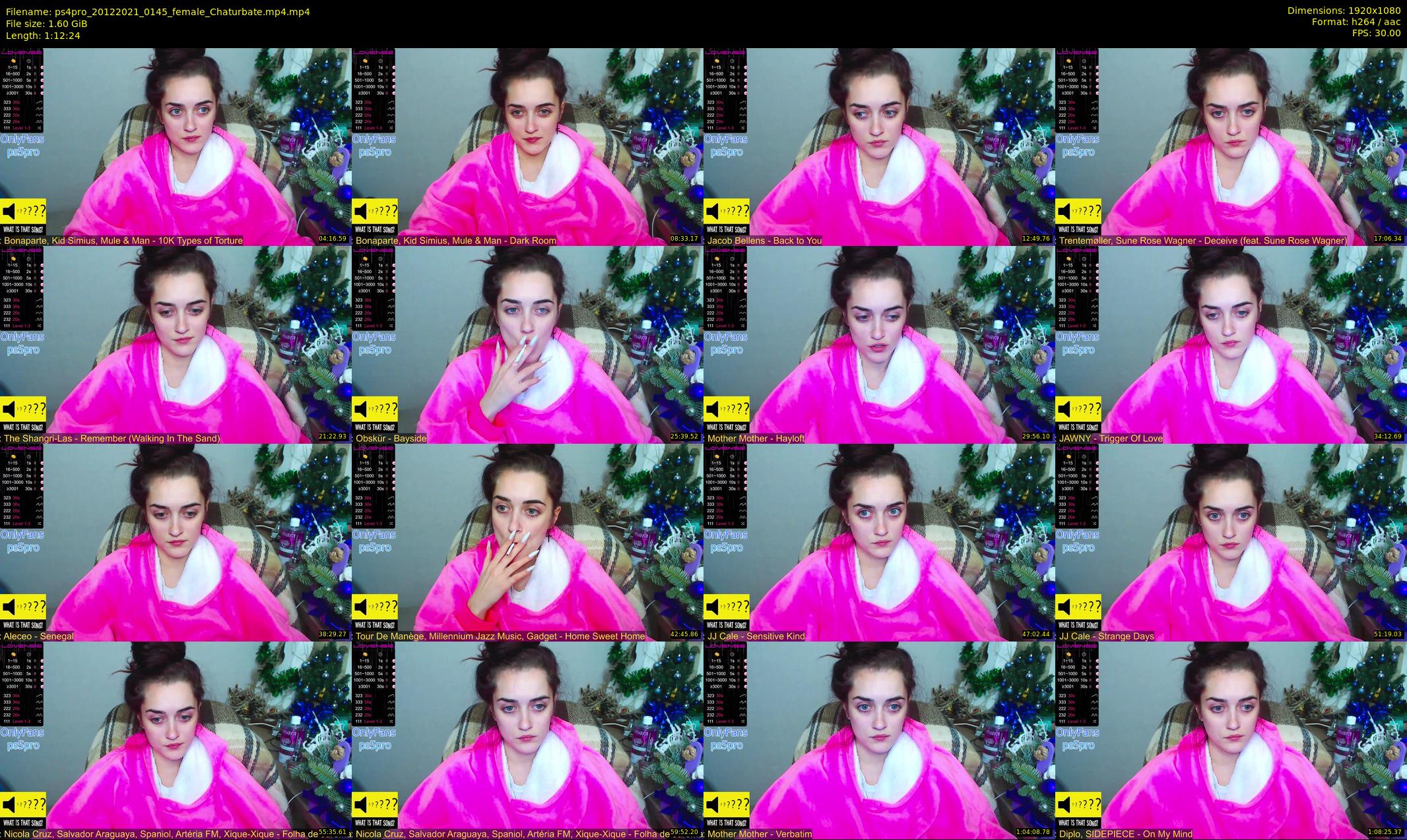 ps4pro — 73 minute Chaturbate female cam show recording, 1080p, Dec 20, 2021