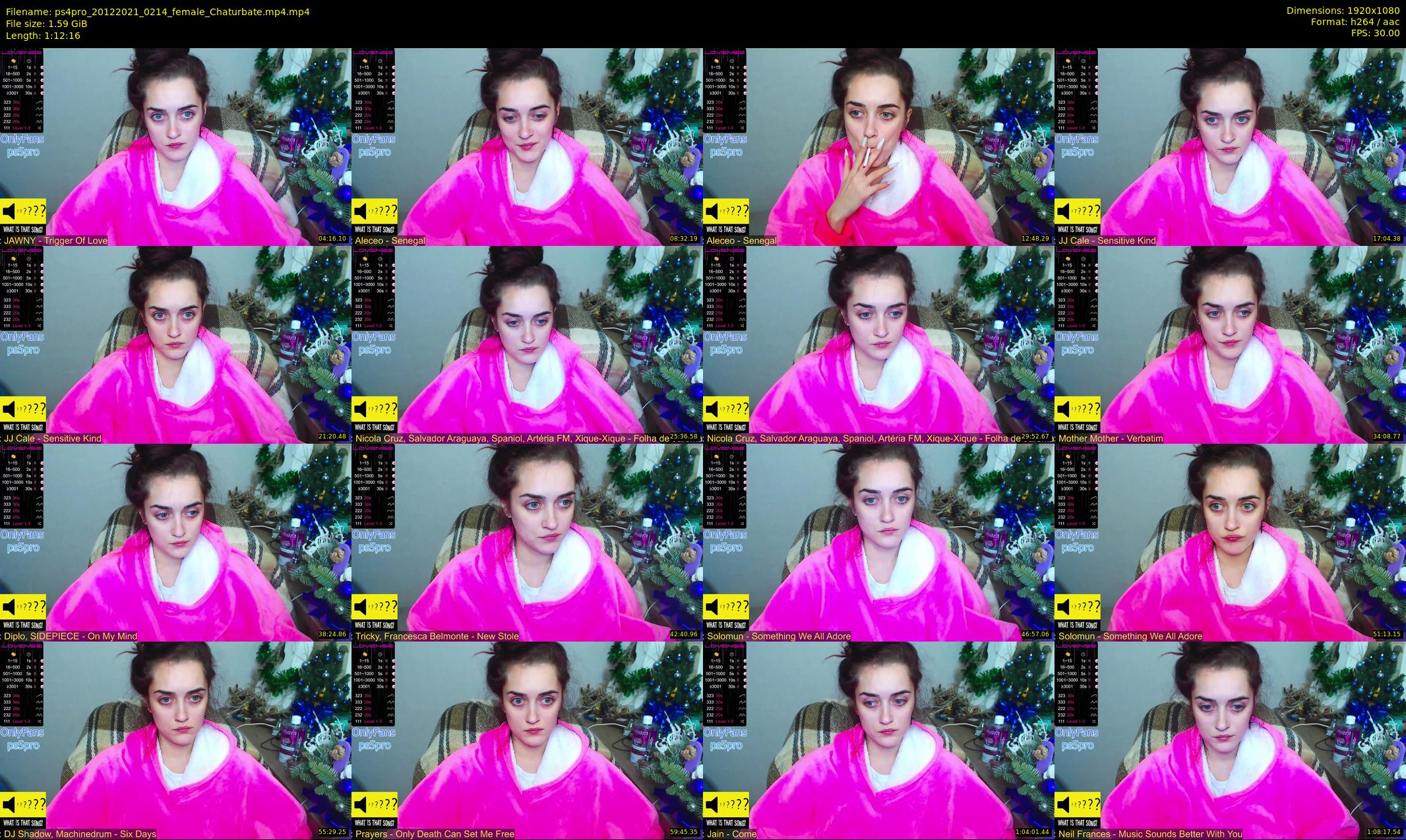 ps4pro — 73 minute Chaturbate female cam show recording, 1080p, Dec 20, 2021
