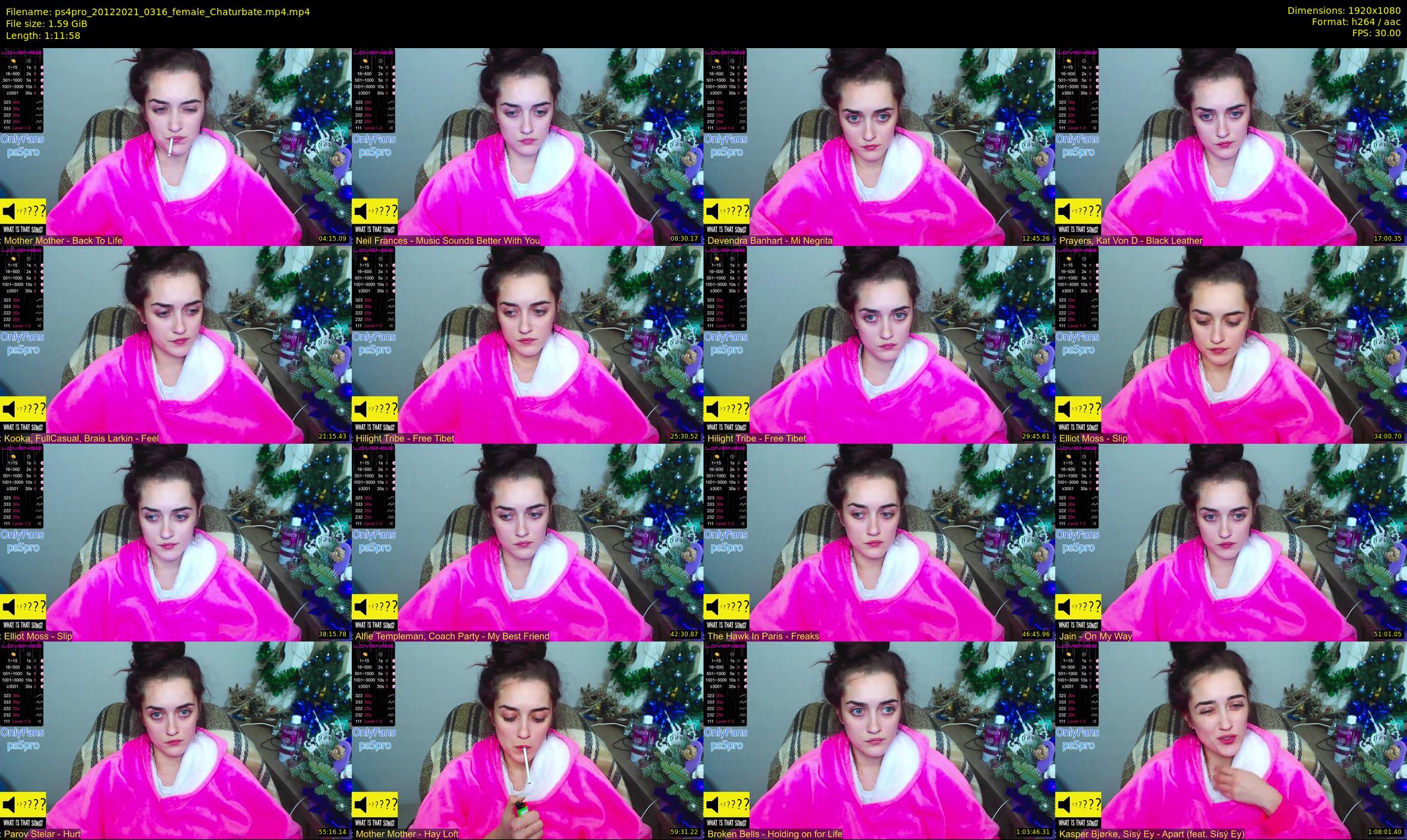 ps4pro — 72 minute Chaturbate female cam show recording, 1080p, Dec 20, 2021
