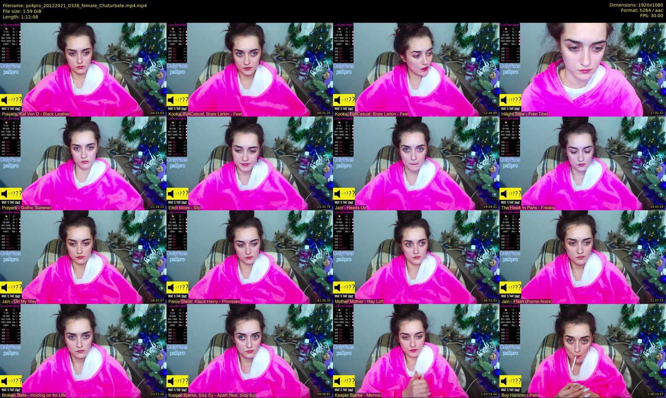 ps4pro — 73 minute Chaturbate female cam show recording, 1080p, Dec 20, 2021
