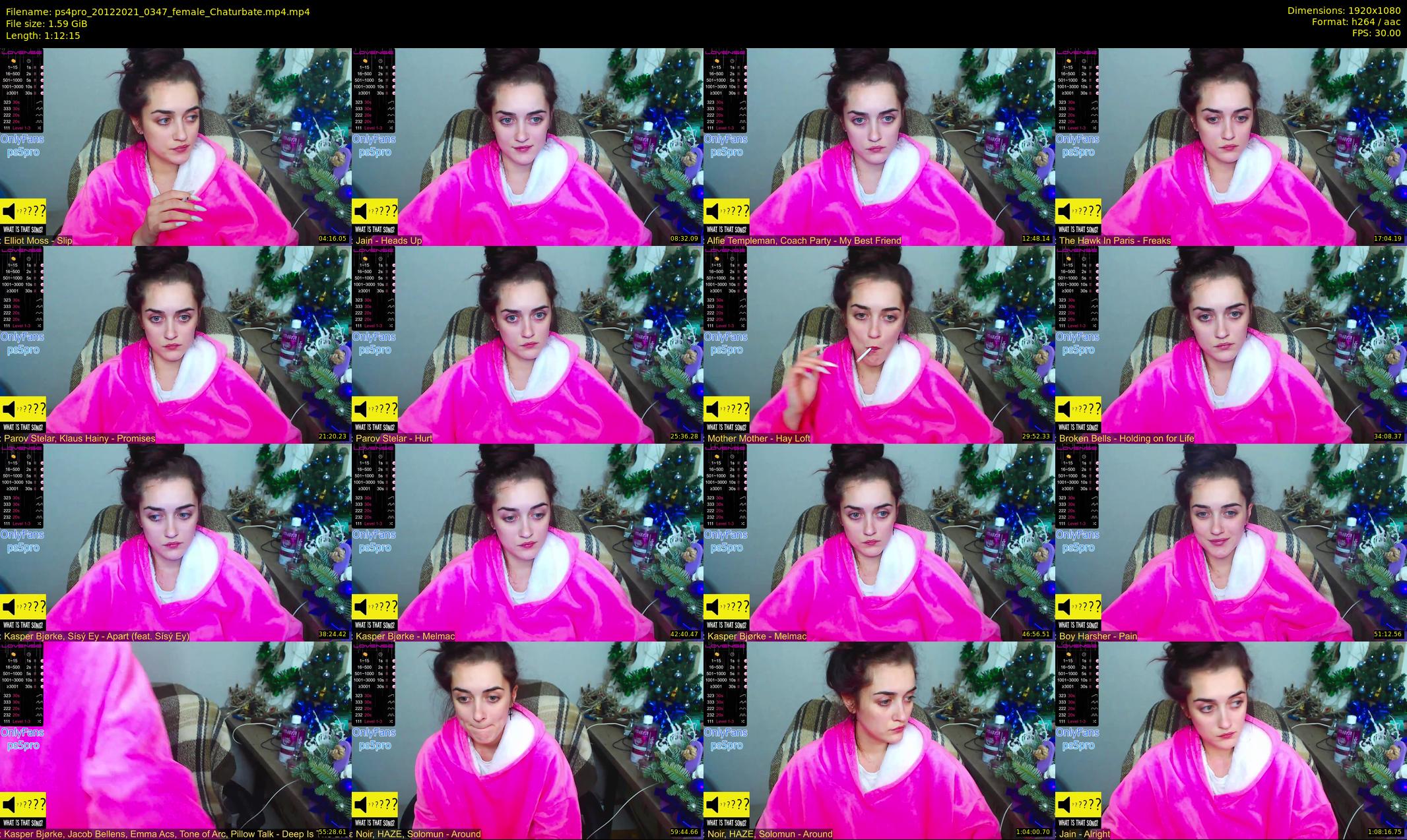 ps4pro — 73 minute Chaturbate female cam show recording, 1080p, Dec 20, 2021