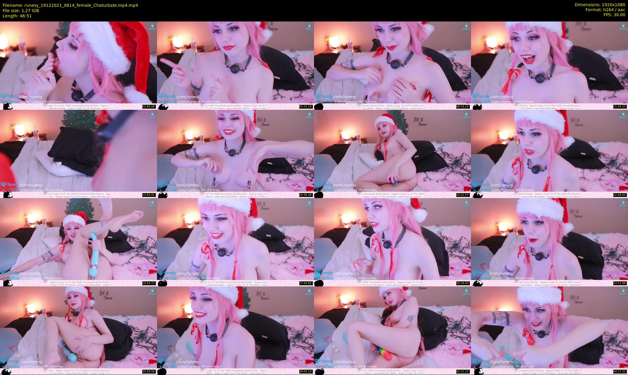 runesy — 47 minute Chaturbate female cam show recording, 1080p, Dec 19, 2021