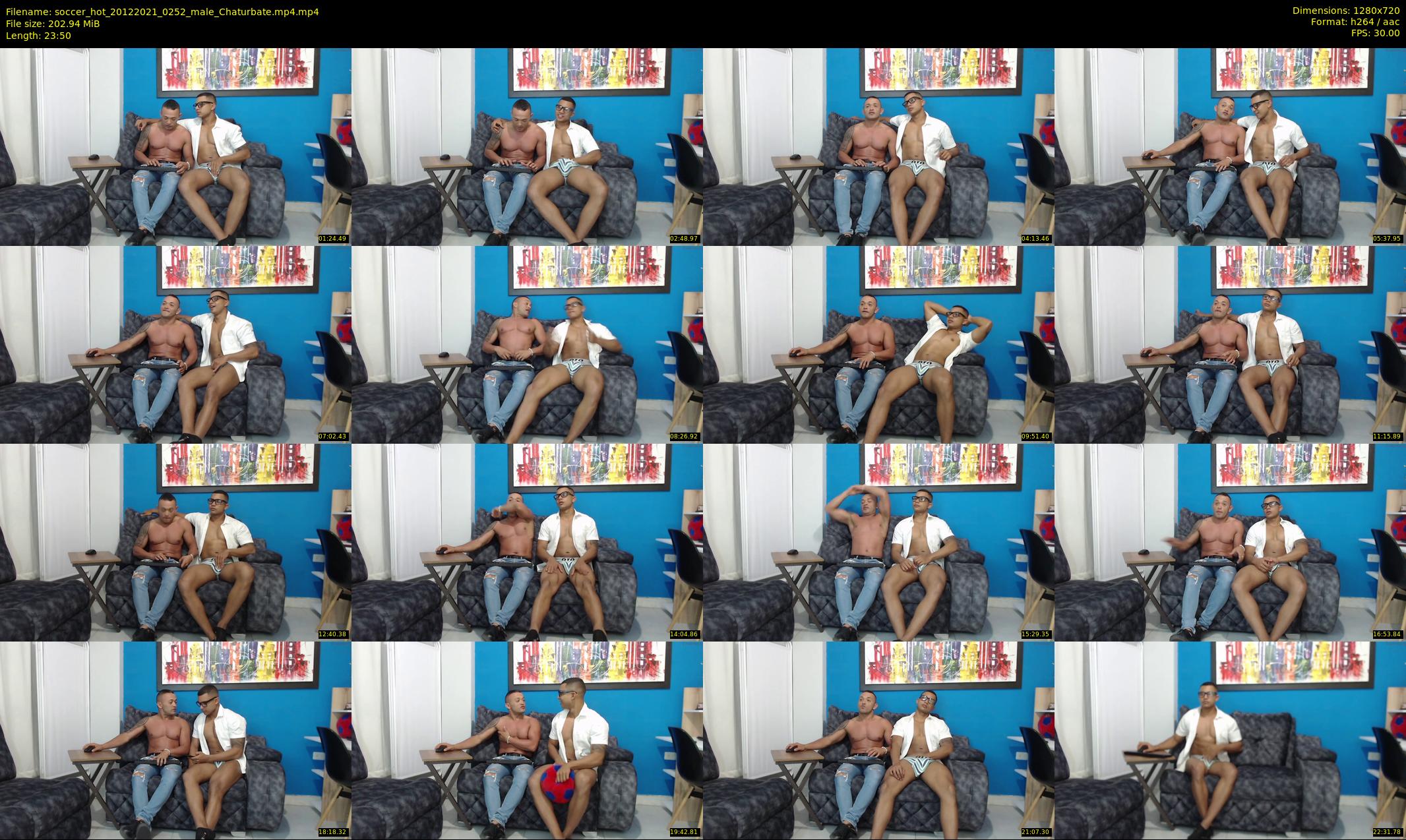 soccer_hot — 24 minute Chaturbate male cam show recording, 720p, Dec 20, 2021