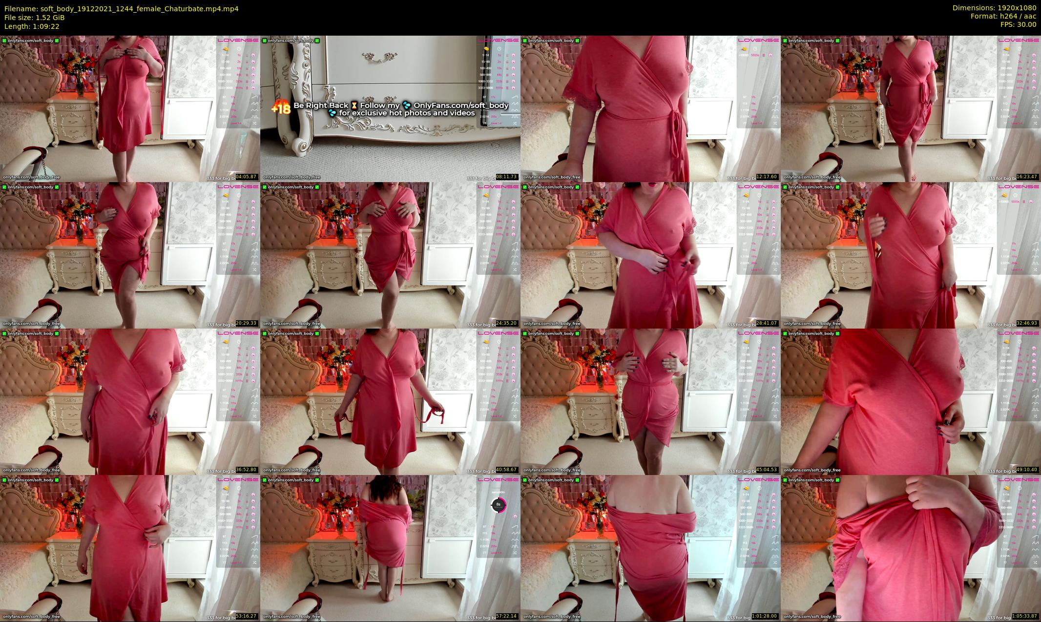 soft_body — 70 minute Chaturbate female cam show recording, 1080p, Dec 19, 2021