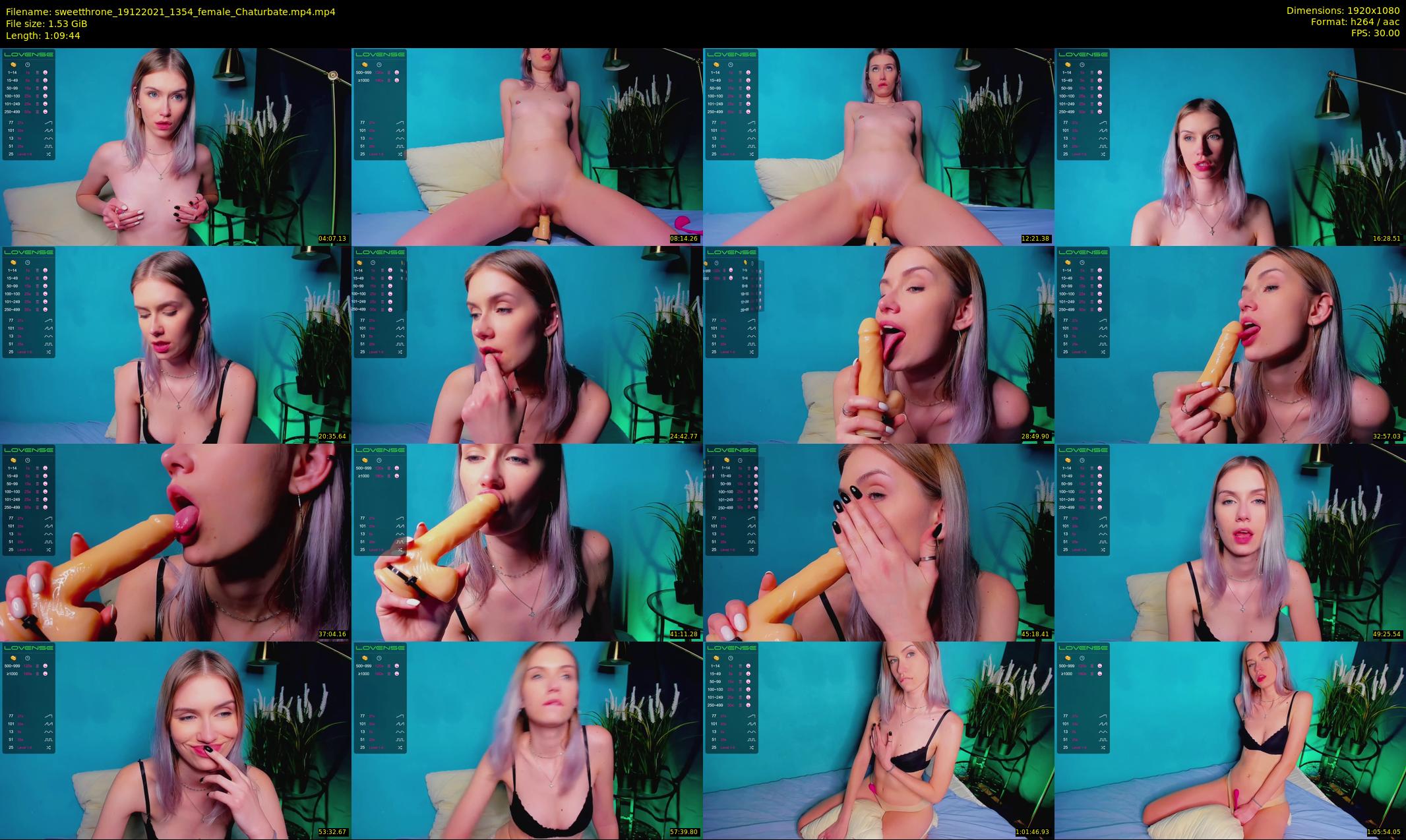 sweetthrone — 70 minute Chaturbate couple cam show recording, 1080p, Dec 19, 2021