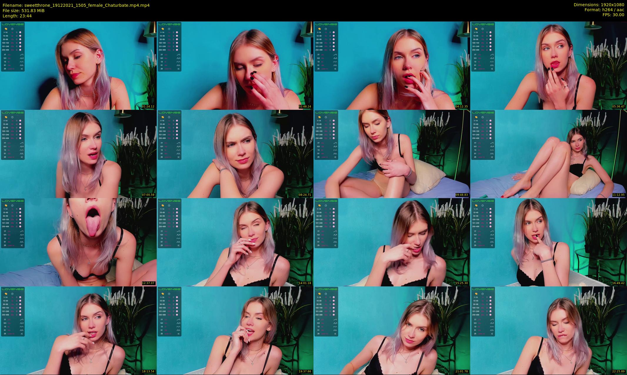 sweetthrone — 24 minute Chaturbate couple cam show recording, 1080p, Dec 19, 2021