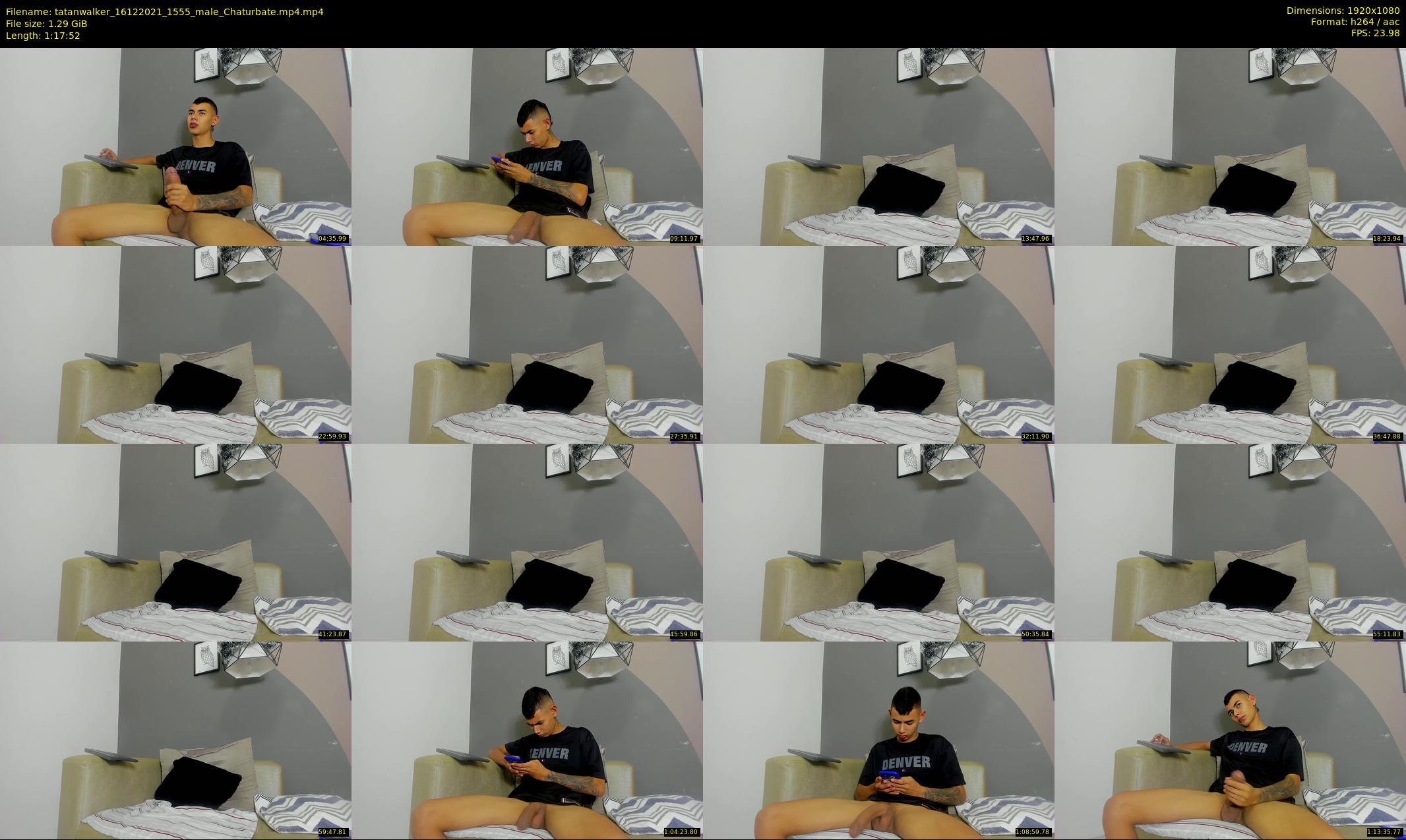 tatanwalker — 78 minute Chaturbate male cam show recording, 1080p, Dec 16, 2021