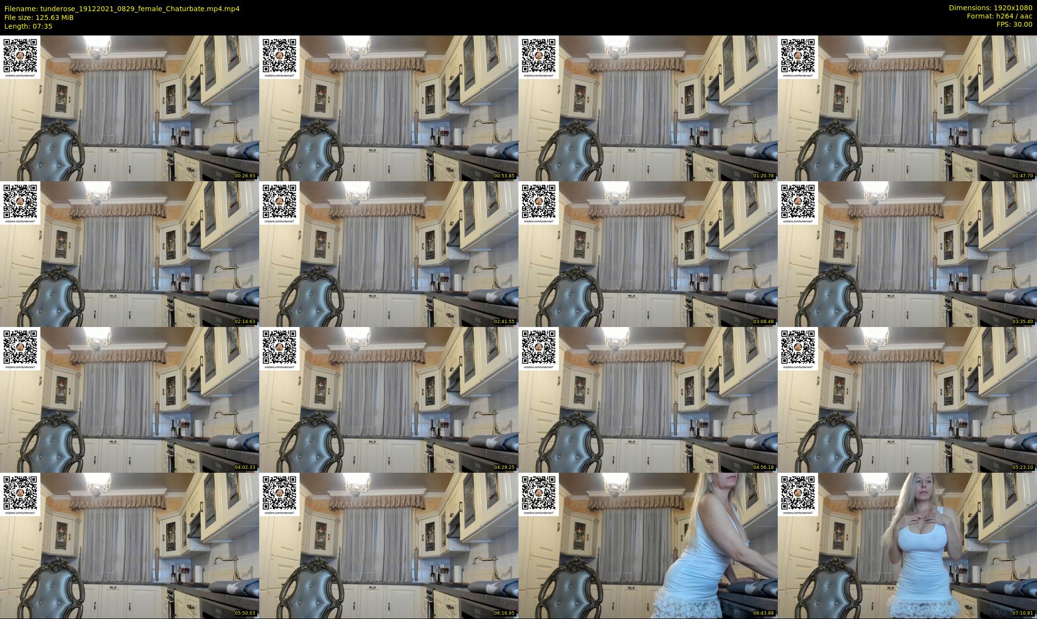 tunderose — 8 minute Chaturbate female cam show recording, 1080p, Dec 19, 2021