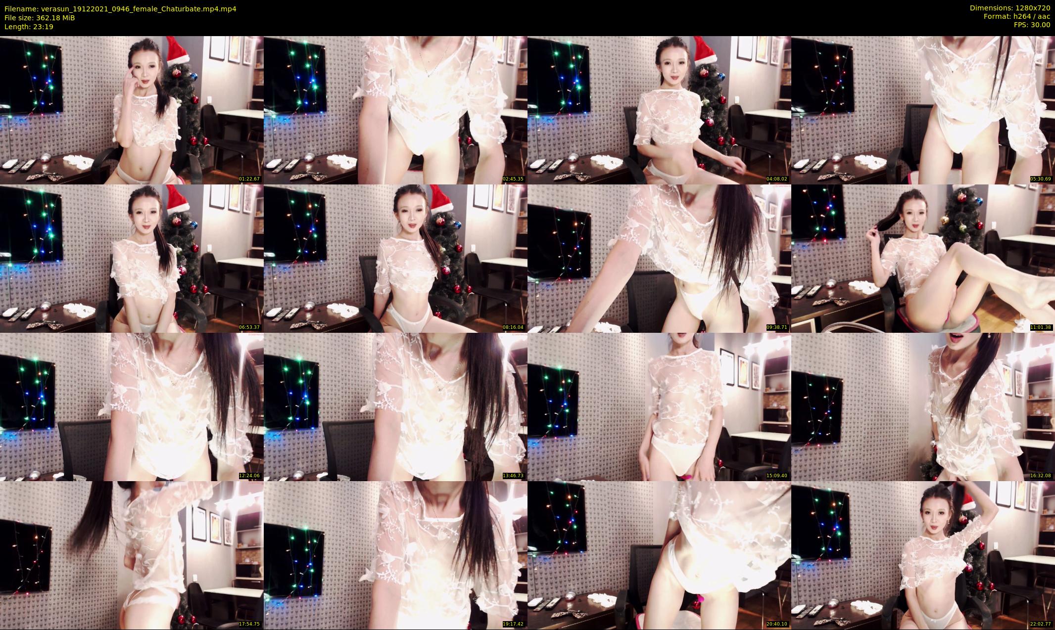 verasun — 24 minute Chaturbate female cam show recording, 720p, Dec 19, 2021