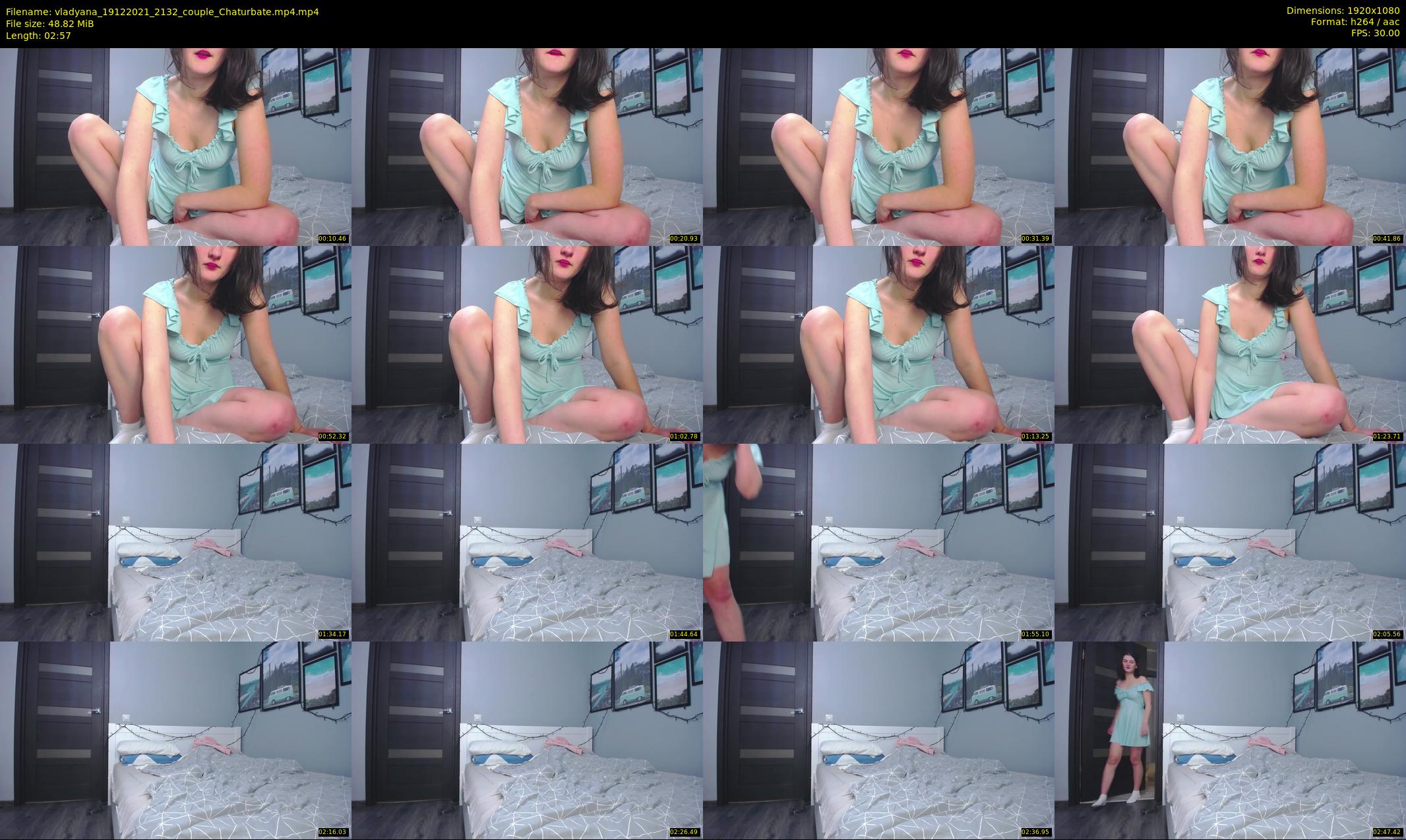 vladyana — 3 minute Chaturbate couple cam show recording, 1080p, Dec 19, 2021