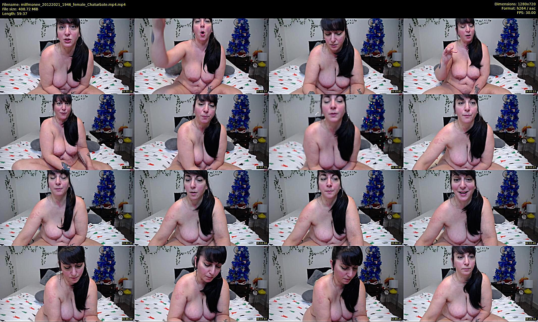 milfmonee — 60 minute Chaturbate female cam show recording, 720p, Dec 20, 2021