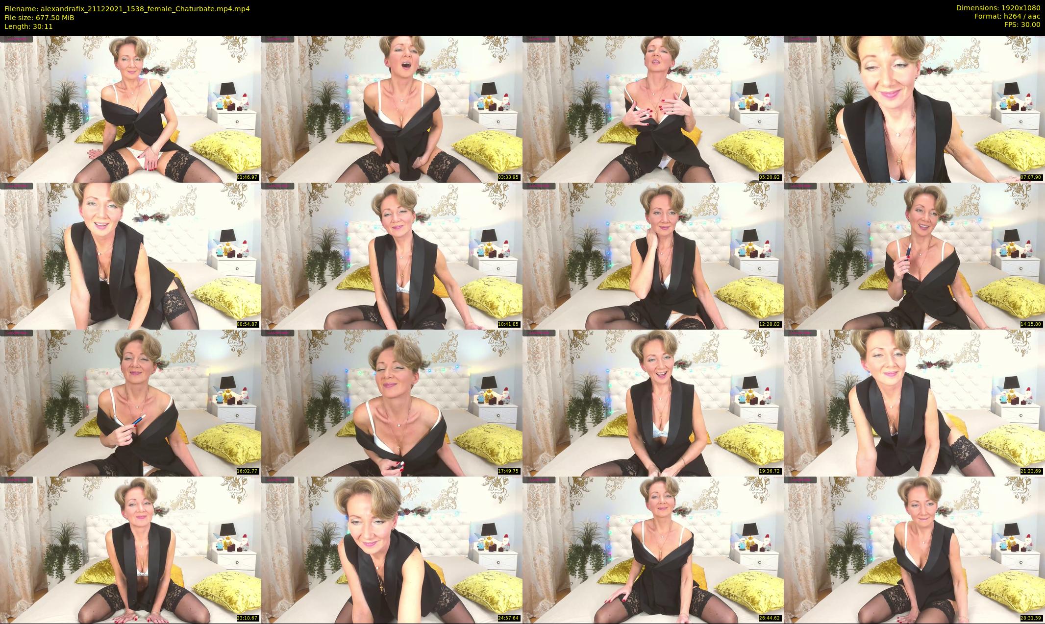 alexandrafix — 31 minute Chaturbate female cam show recording, 1080p, Dec 21, 2021