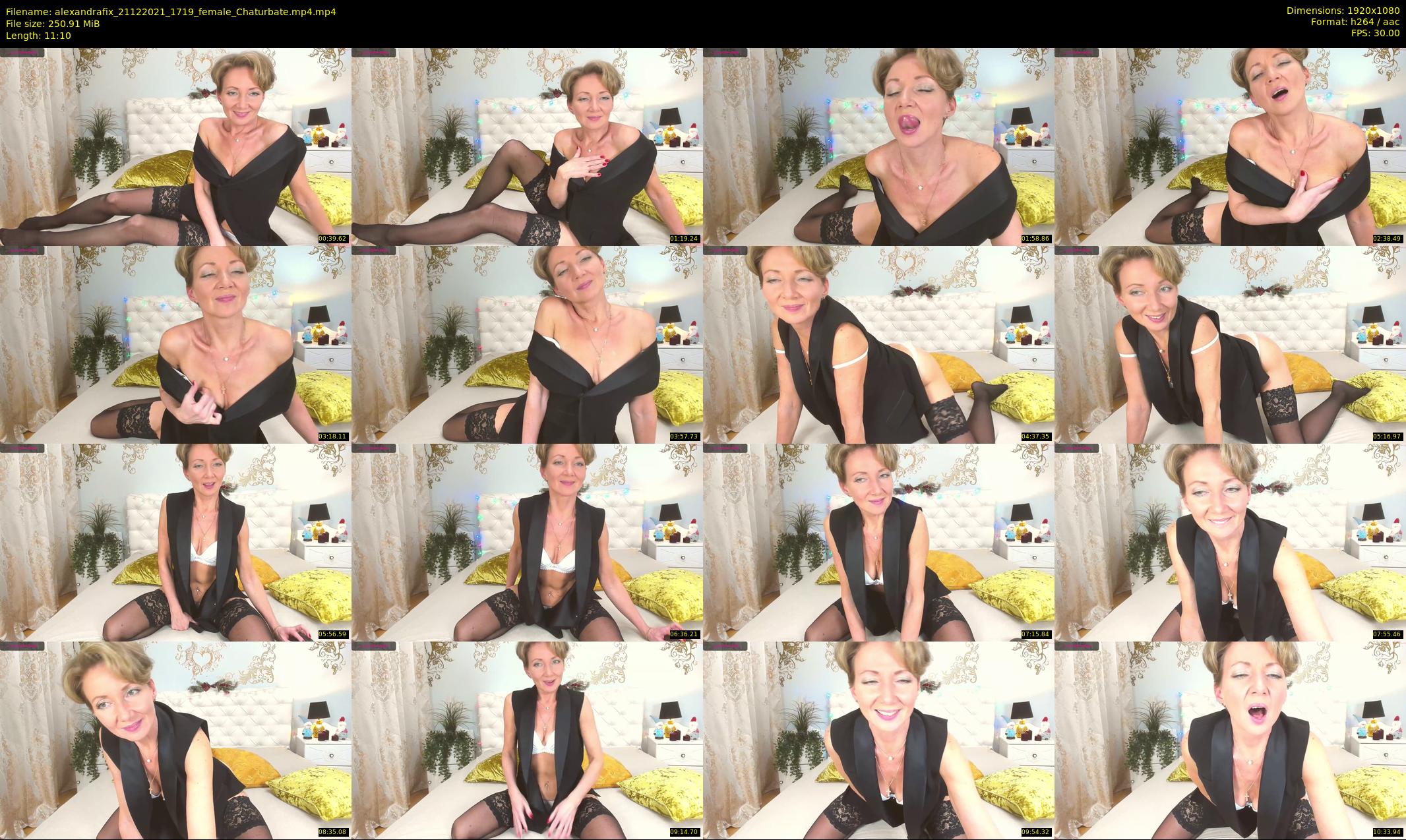alexandrafix — 12 minute Chaturbate female cam show recording, 1080p, Dec 21, 2021