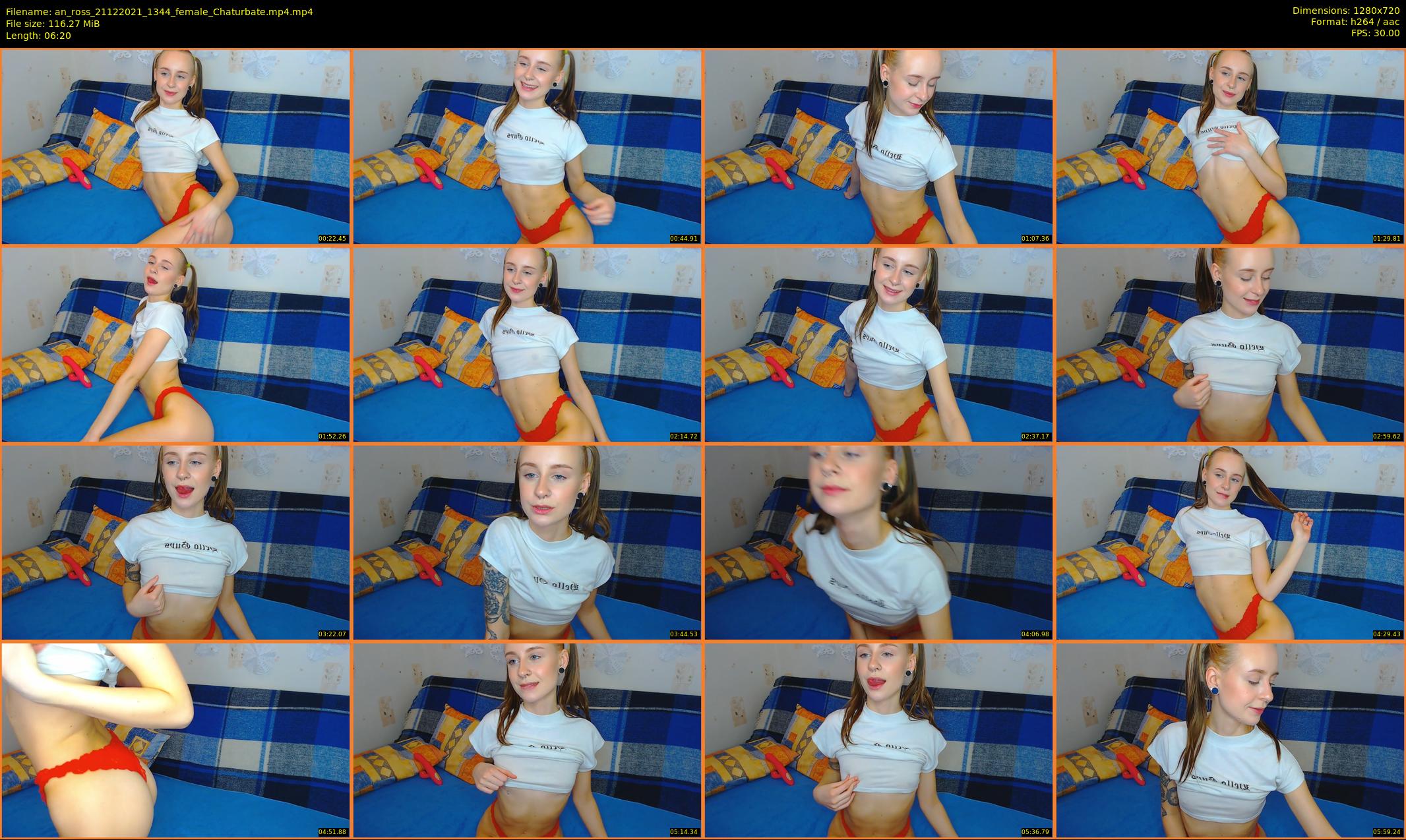 an_ross — 7 minute Chaturbate female cam show recording, 720p, Dec 21, 2021