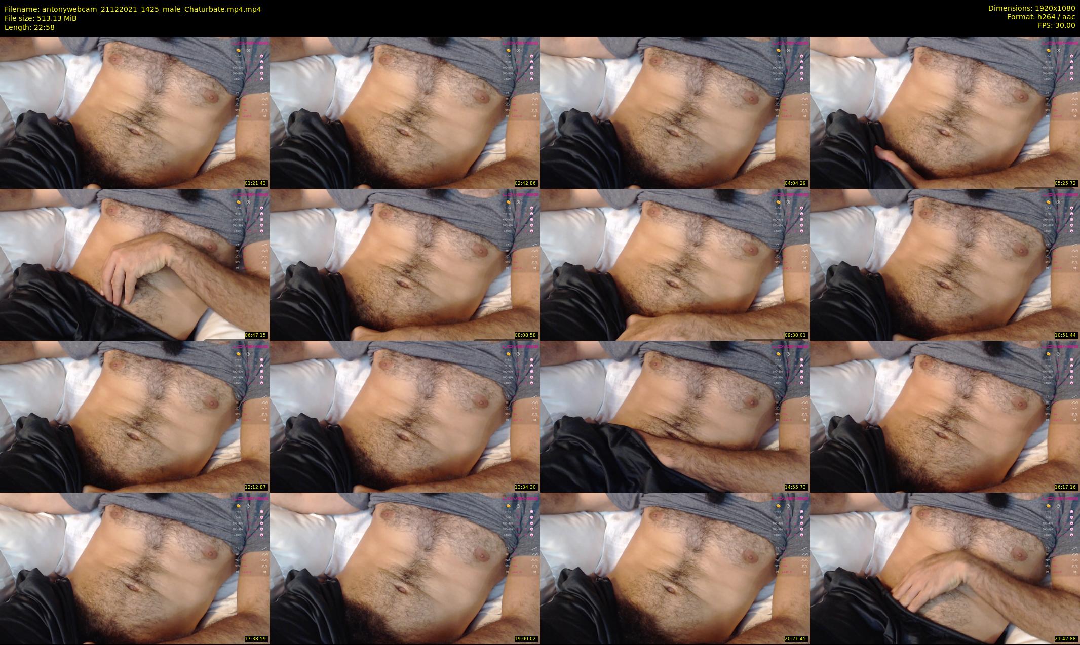 antonywebcam — 23 minute Chaturbate male cam show recording, 1080p, Dec 21, 2021