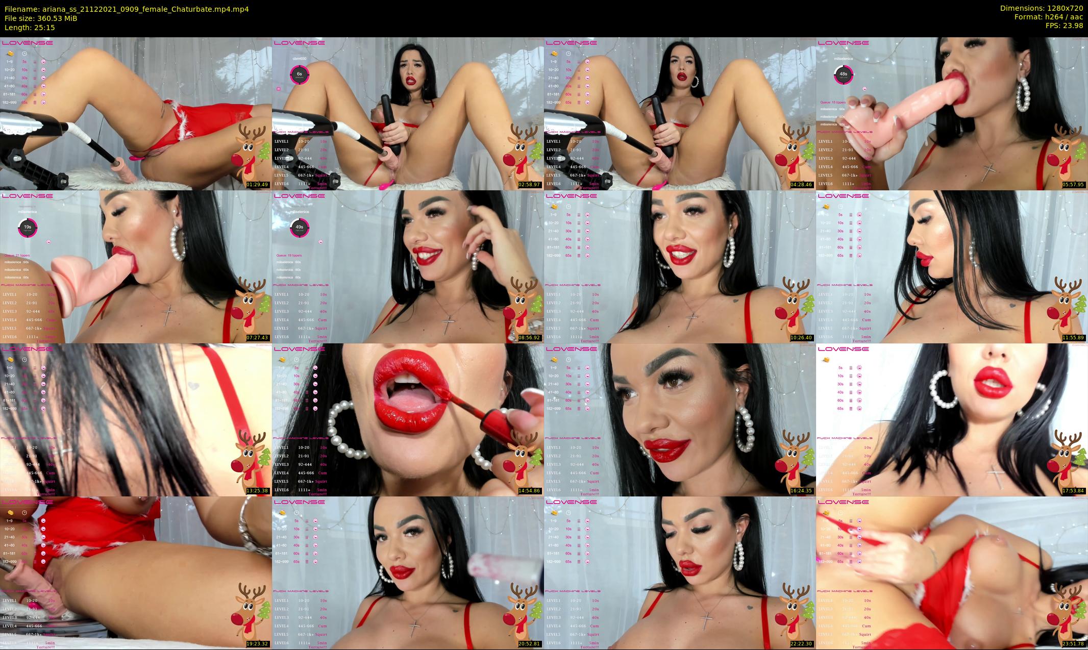 ariana_ss — 26 minute Chaturbate female cam show recording, 720p, Dec 21, 2021
