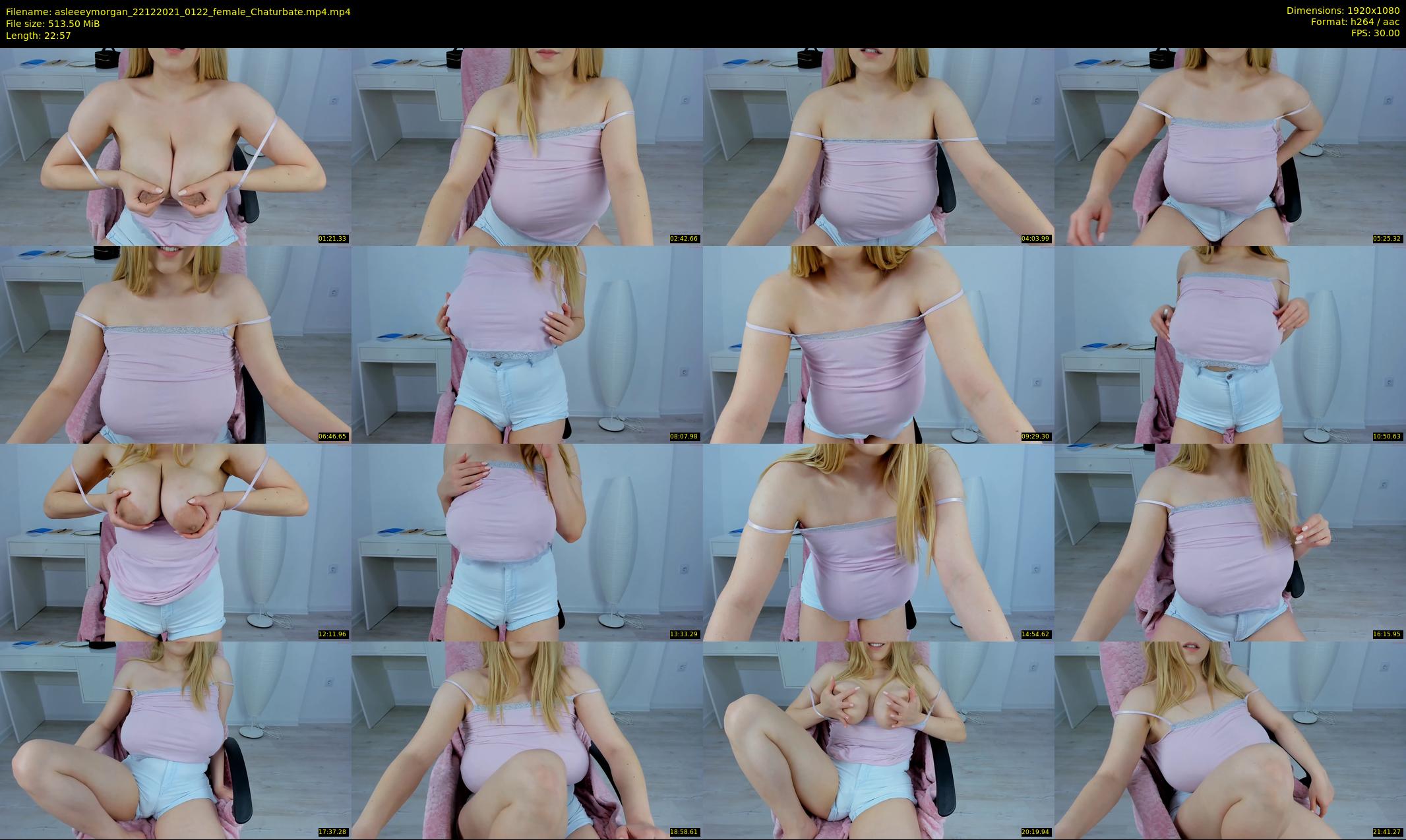 asleeeymorgan — 23 minute Chaturbate female cam show recording, 1080p, Dec 22, 2021