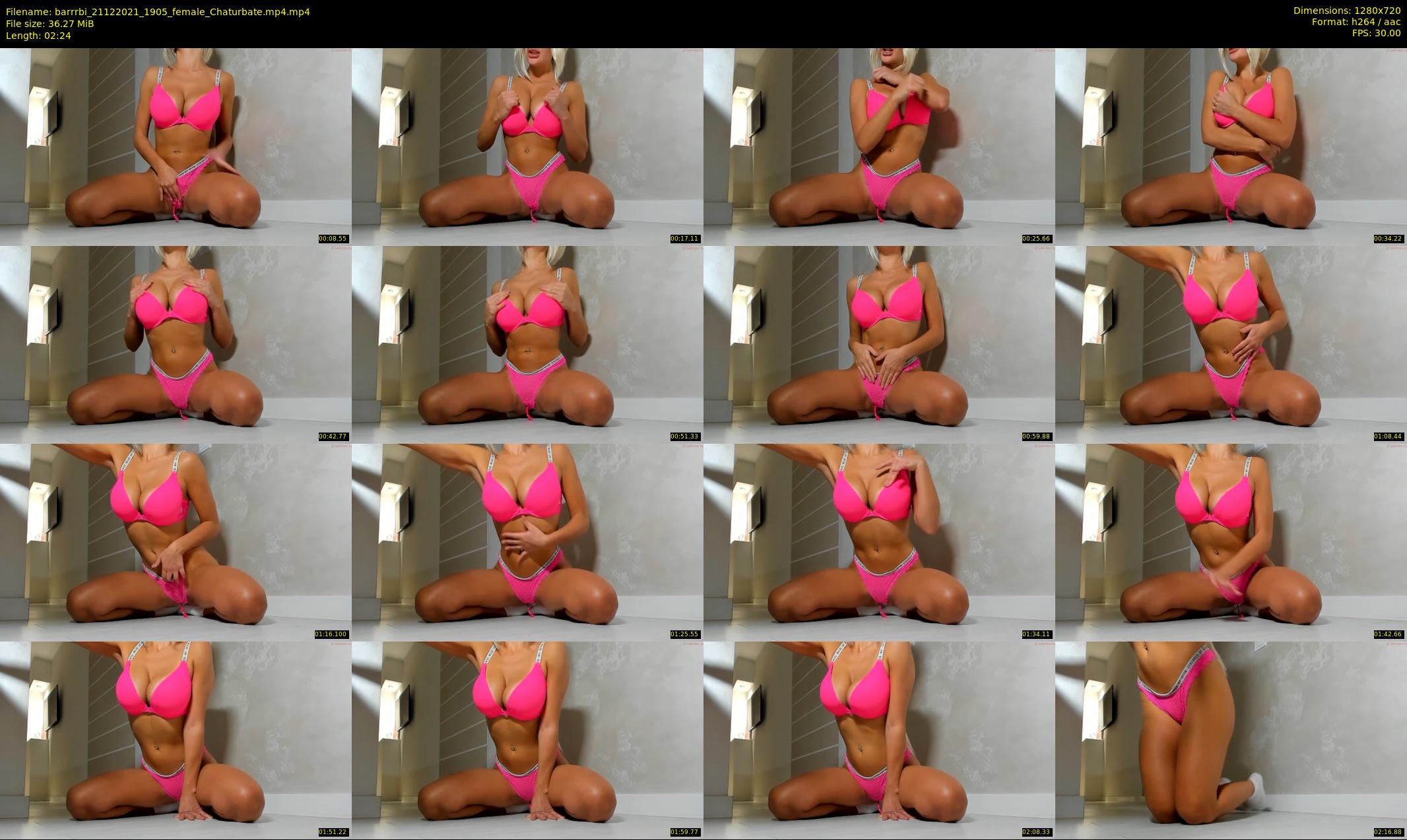 barrrbi — 3 minute Chaturbate female cam show recording, 720p, Dec 21, 2021