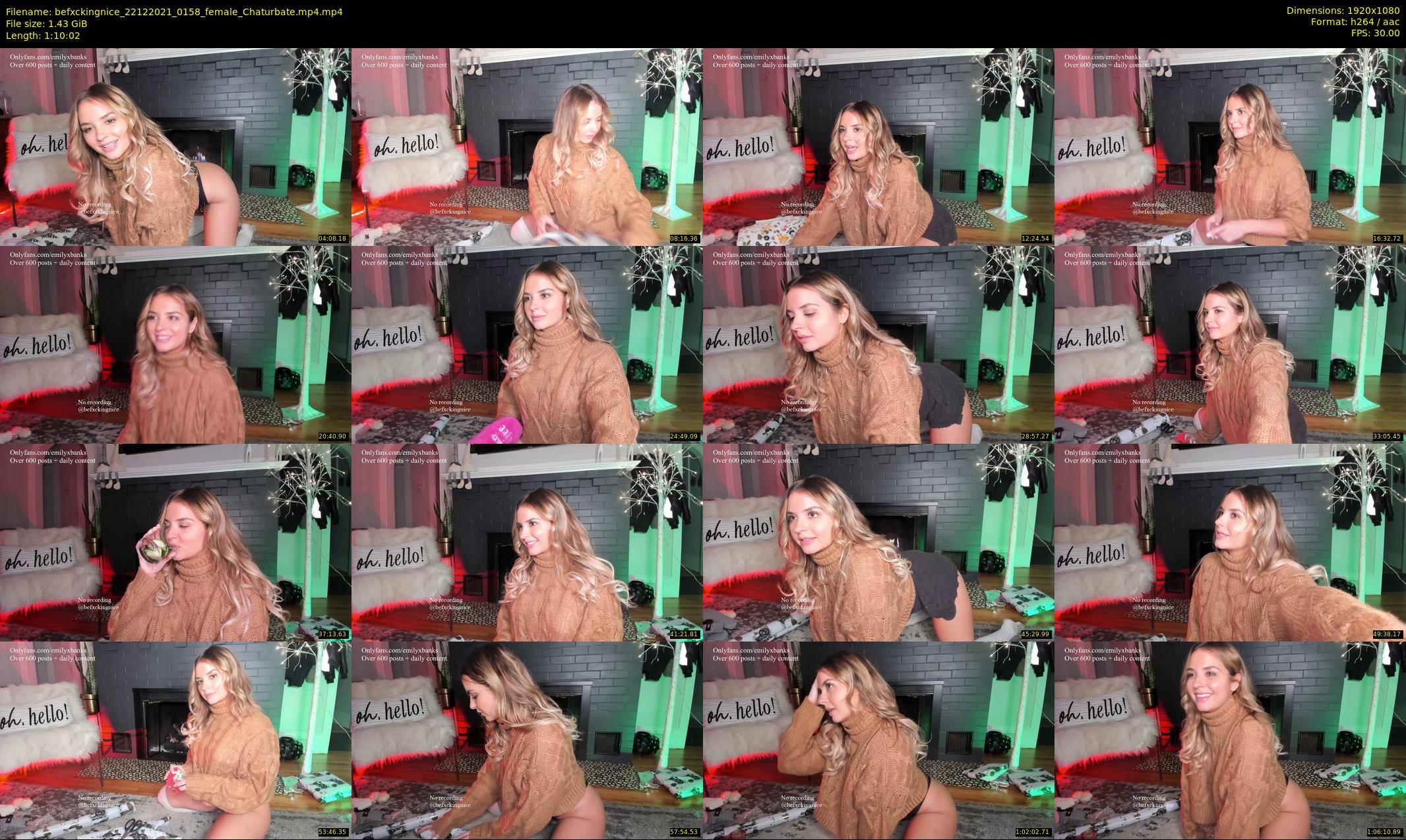 befxckingnice — 71 minute Chaturbate female cam show recording, 1080p, Dec 22, 2021