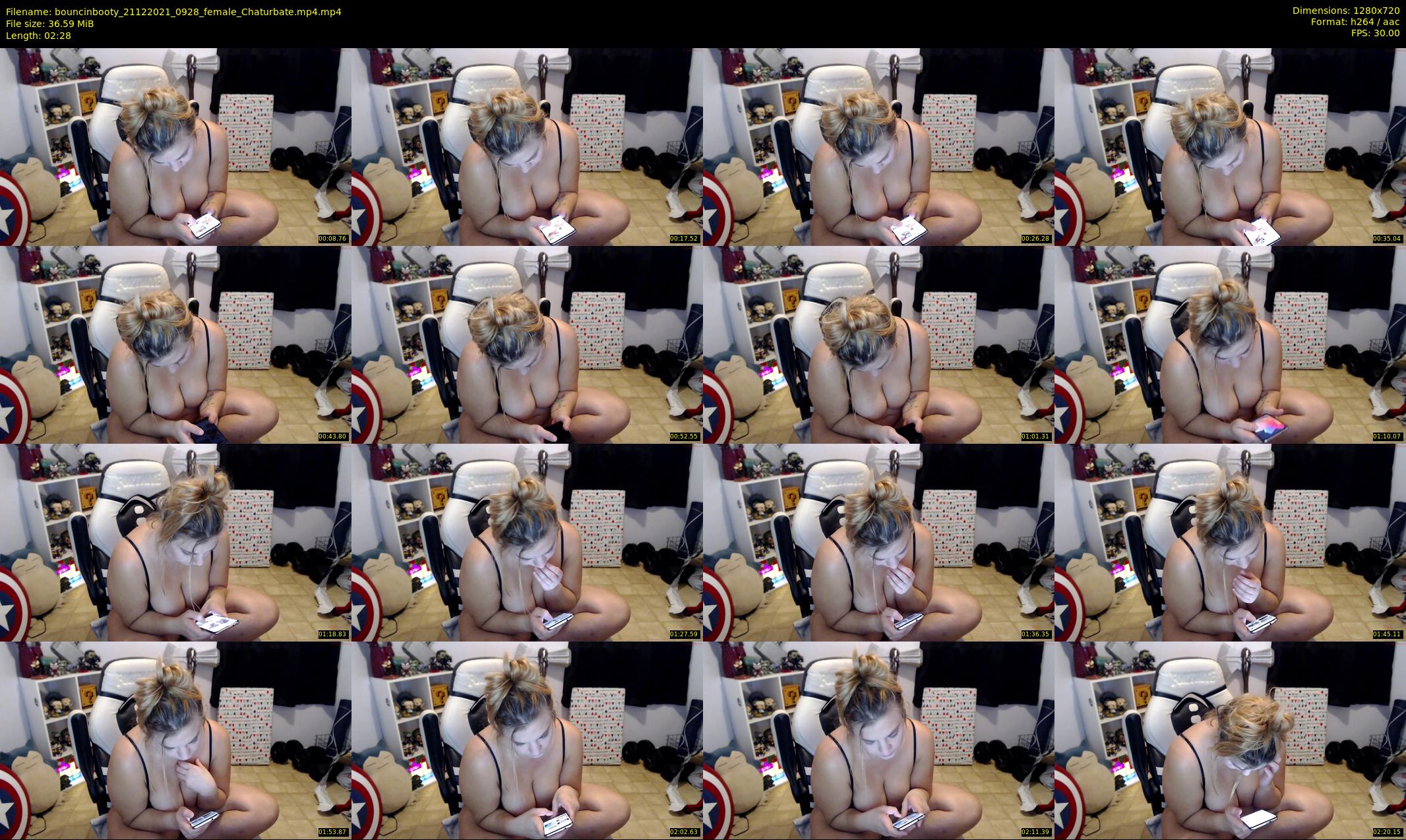 bouncinbooty — 3 minute Chaturbate female cam show recording, 720p, Dec 21, 2021
