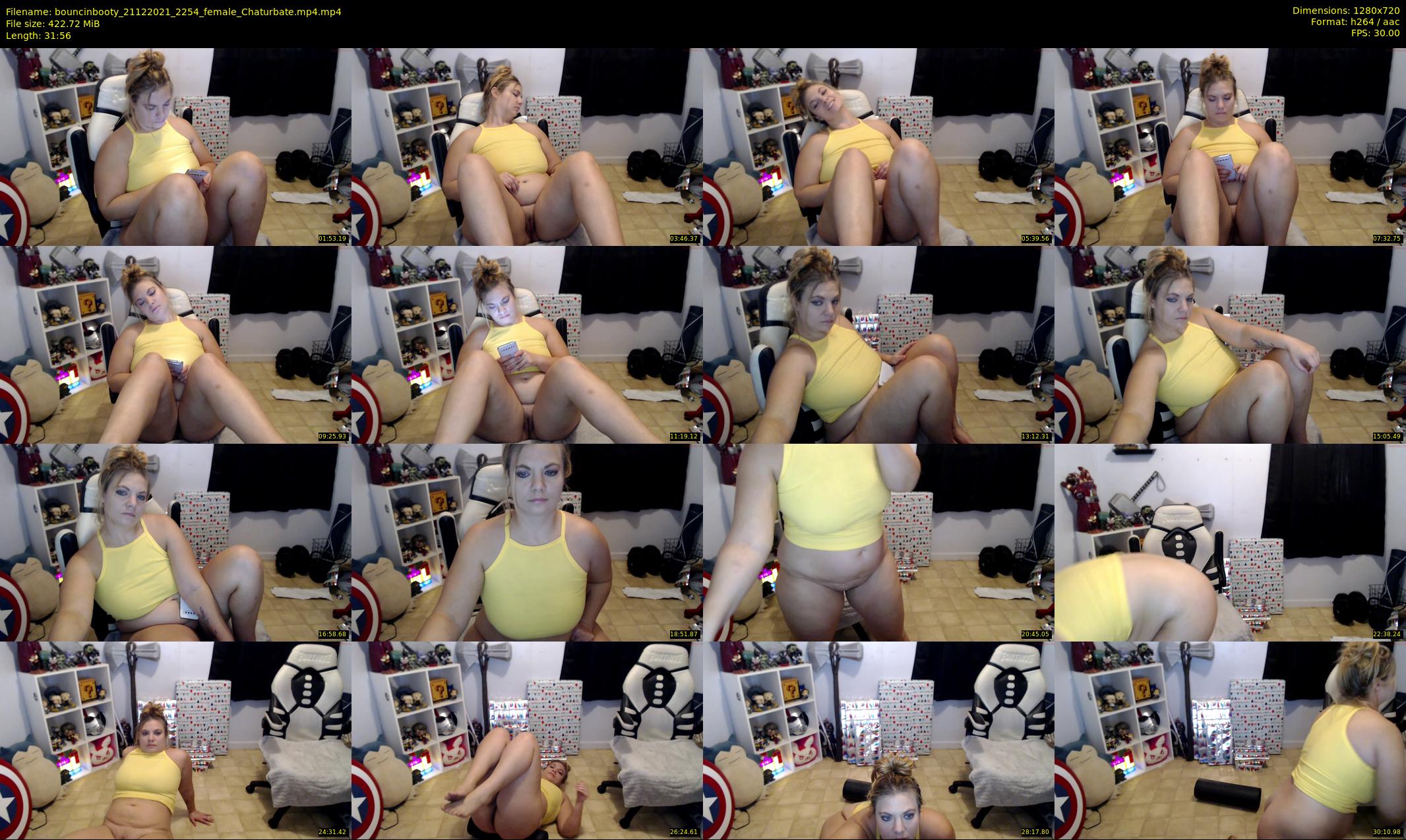 bouncinbooty — 32 minute Chaturbate female cam show recording, 720p, Dec 21, 2021