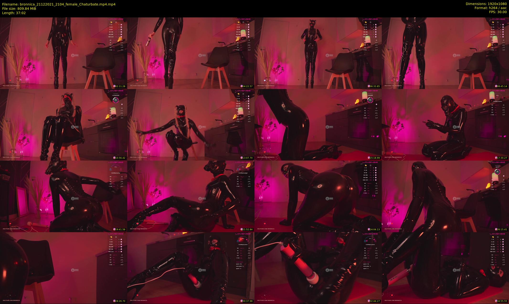 bronnica — 38 minute Chaturbate female cam show recording, 1080p, Dec 21, 2021