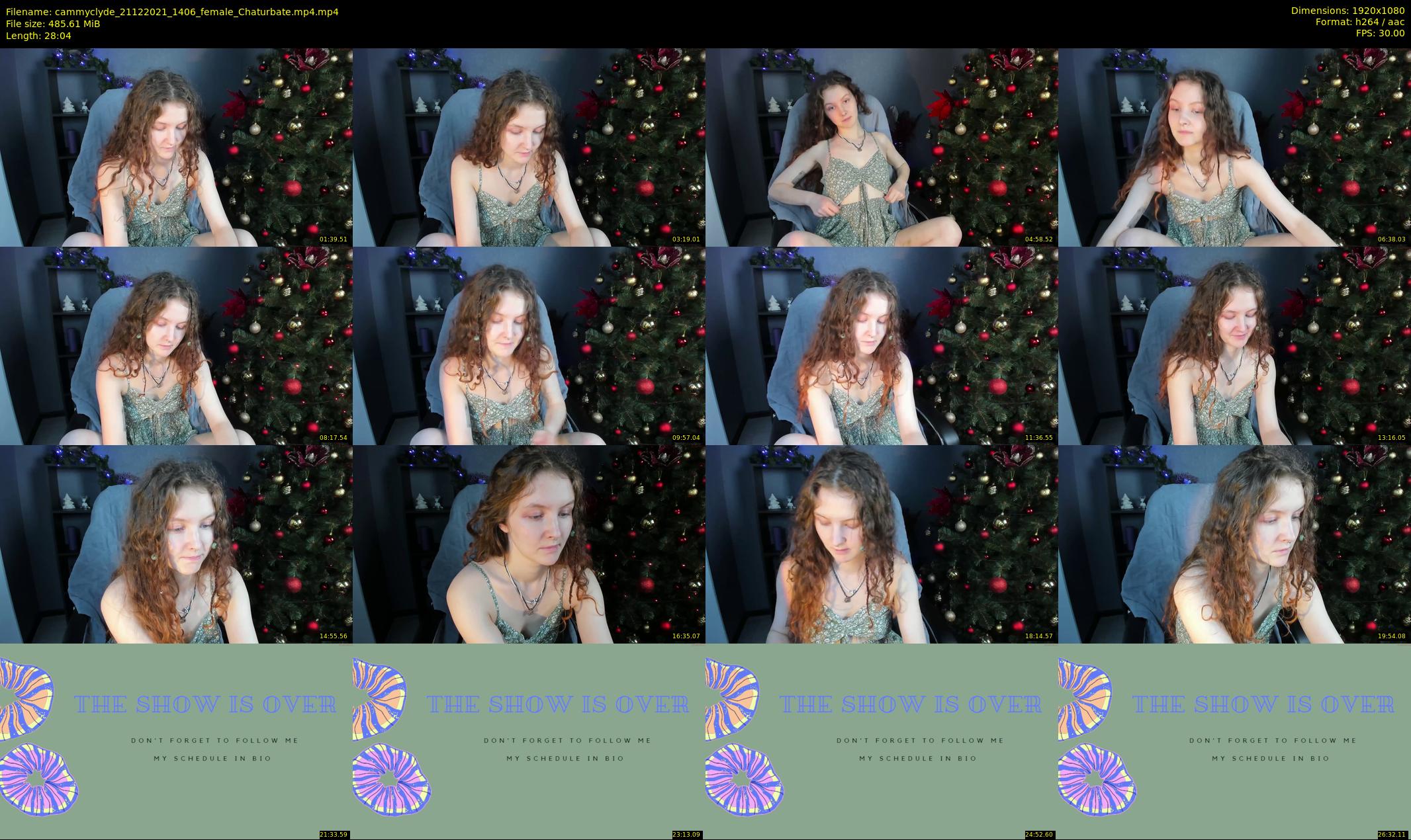 cammyclyde — 29 minute Chaturbate female cam show recording, 1080p, Dec 21, 2021