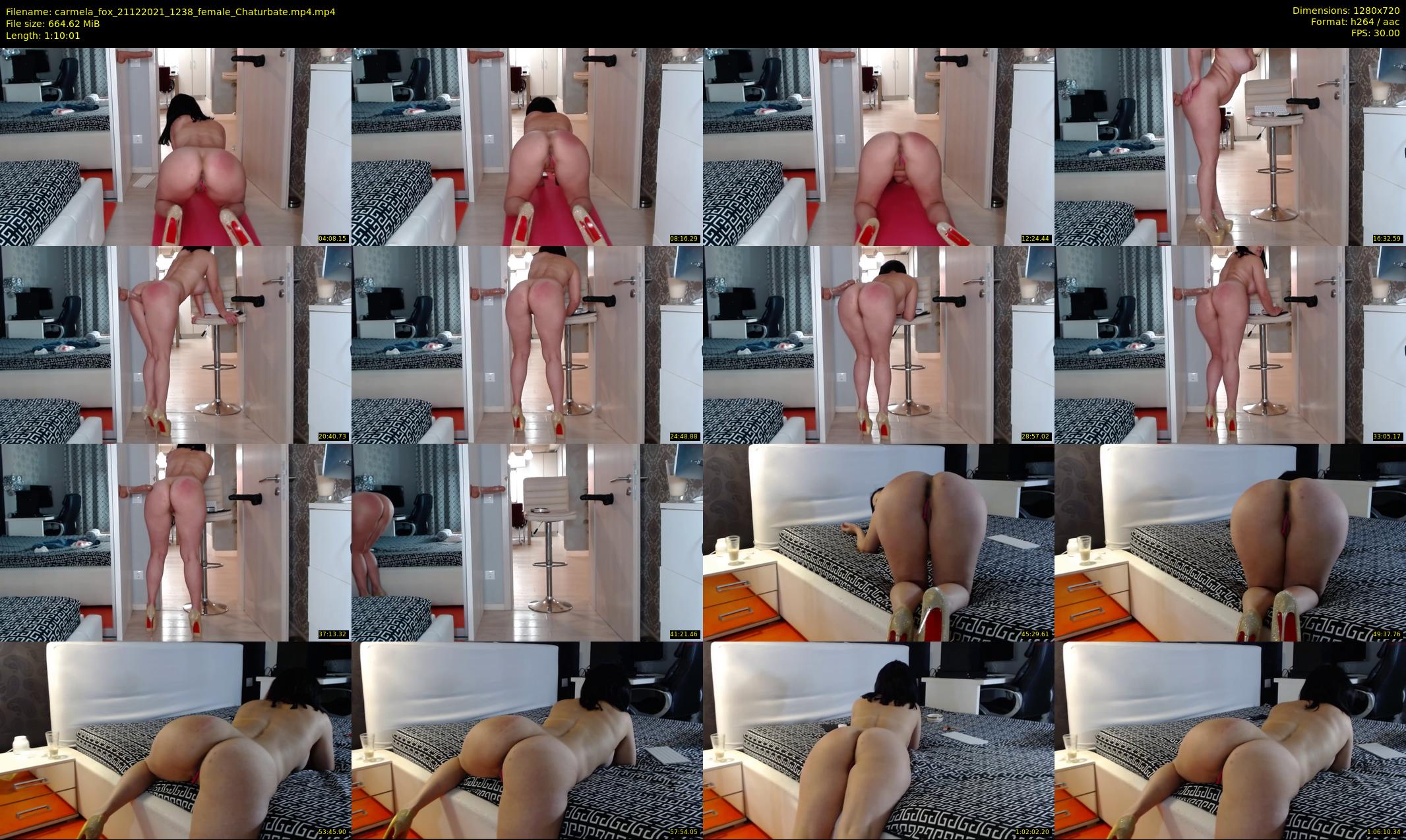 carmela_fox — 71 minute Chaturbate female cam show recording, 720p, Dec 21, 2021